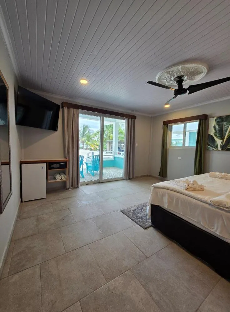 Bed in Island Magic Villas