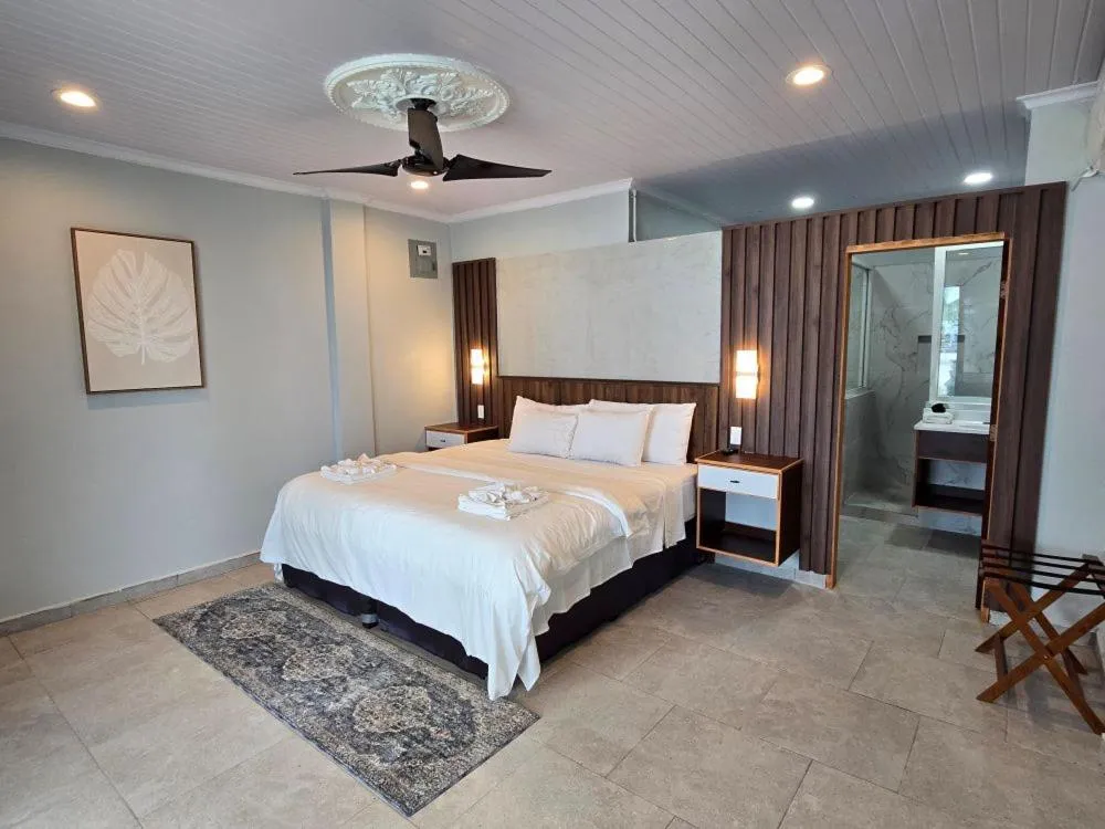 Bed in Island Magic Villas