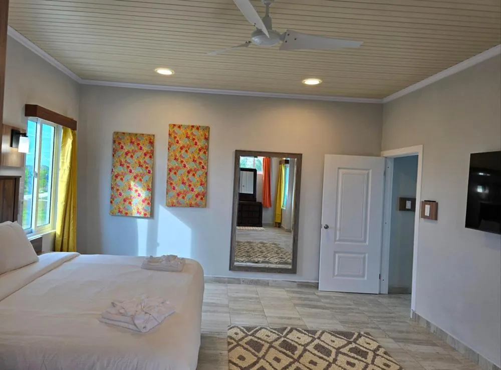 Bed in Island Magic Villas