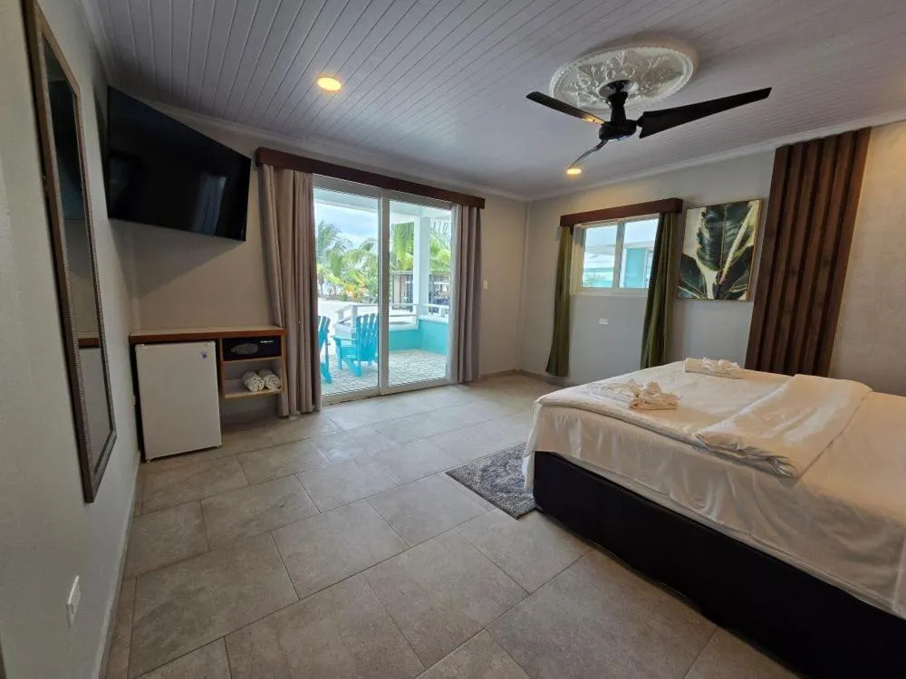 Bed in Island Magic Villas