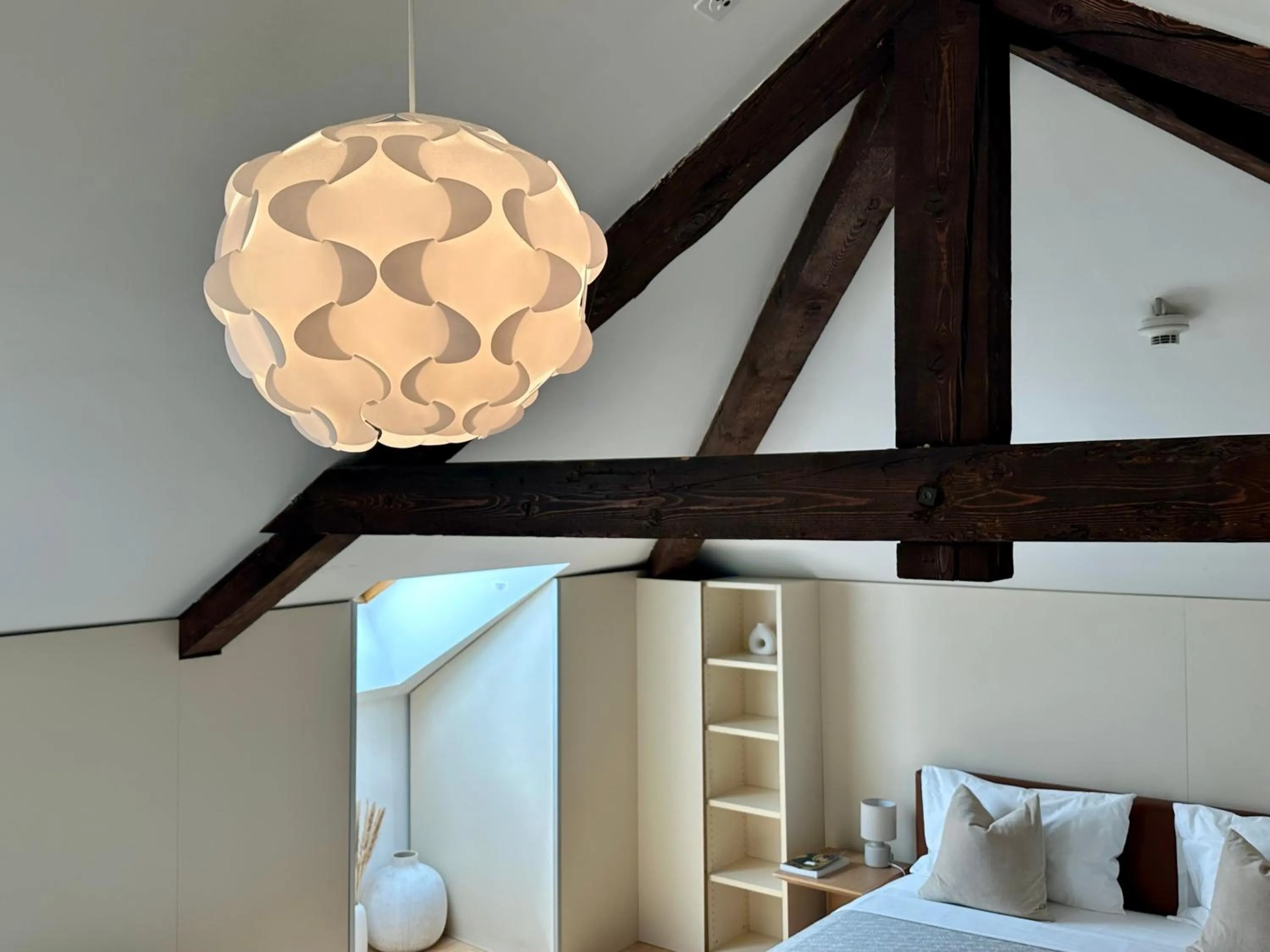 Decorative detail, Bed in Hotel Locanda Castagnola