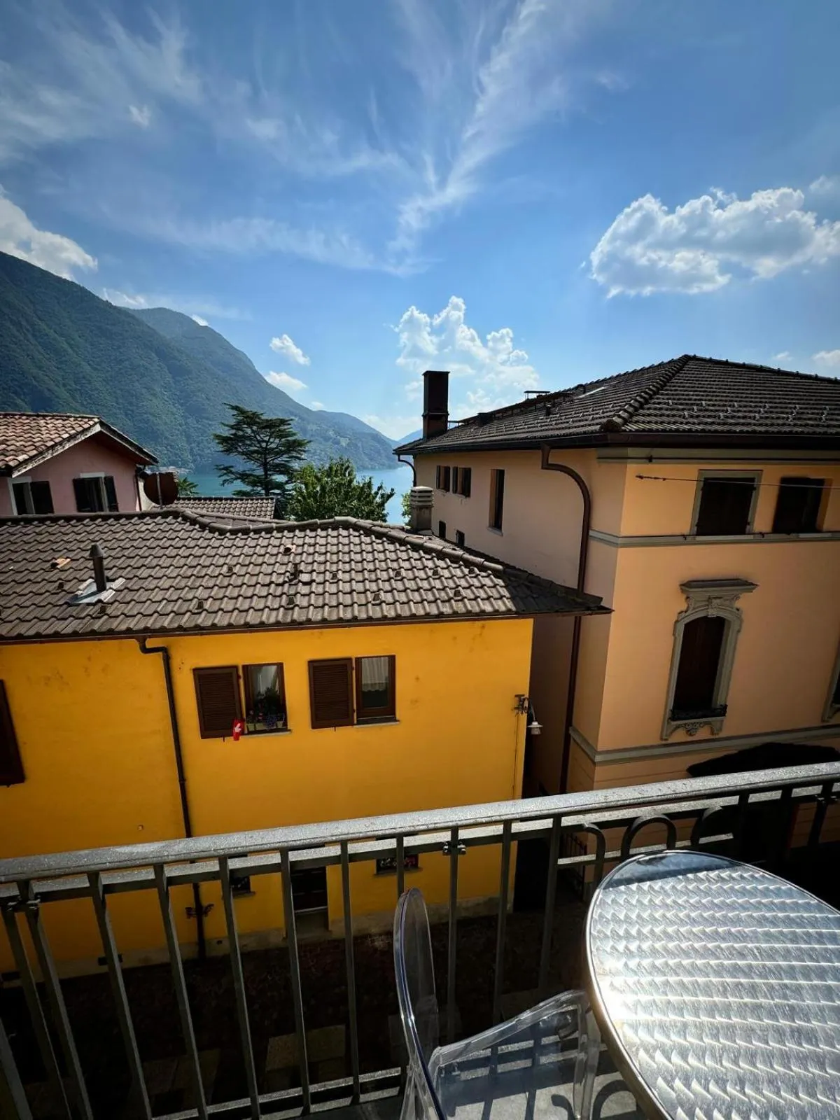 Balcony/Terrace in Hotel Locanda Castagnola