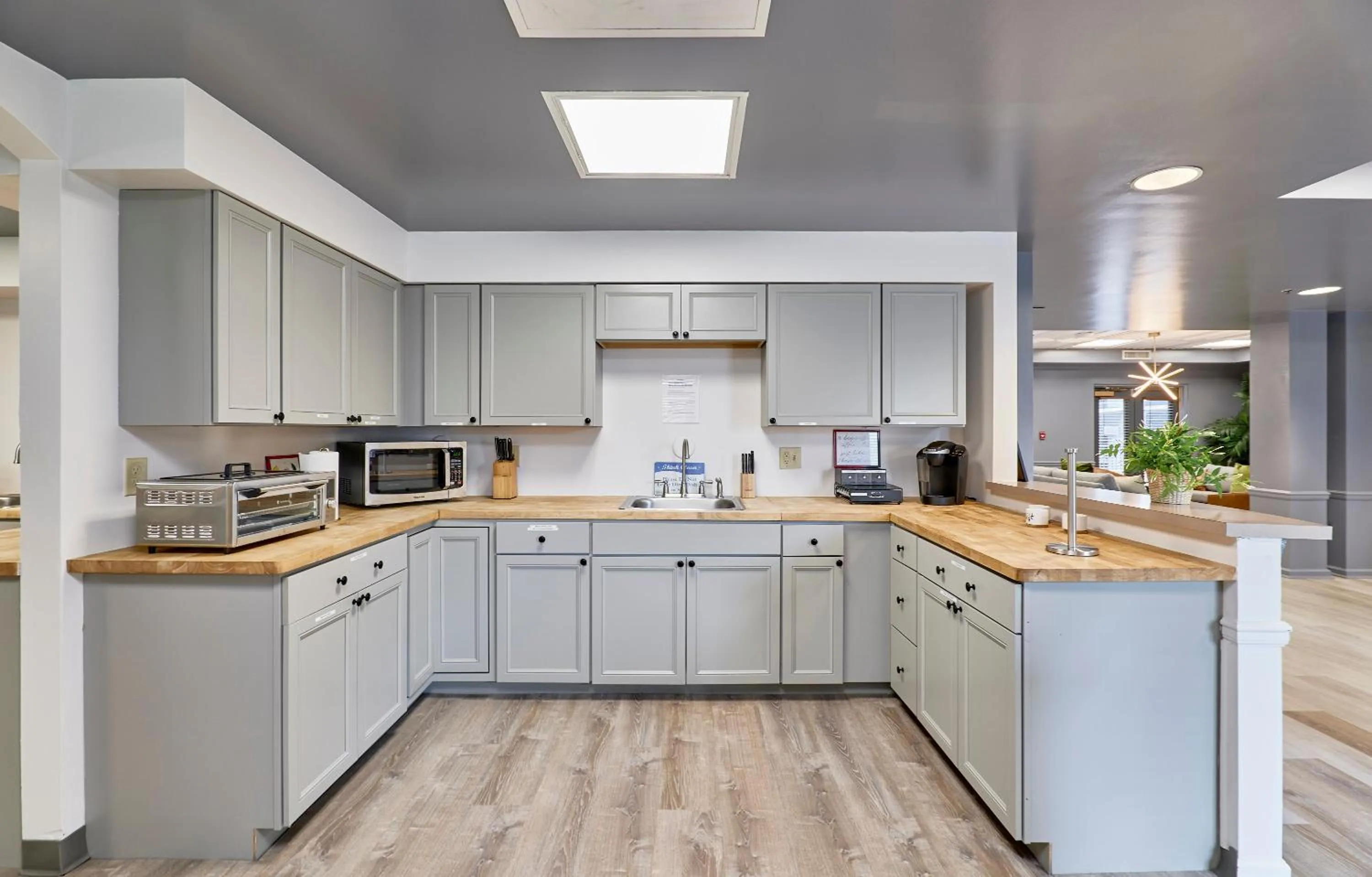 Communal kitchen in The West End