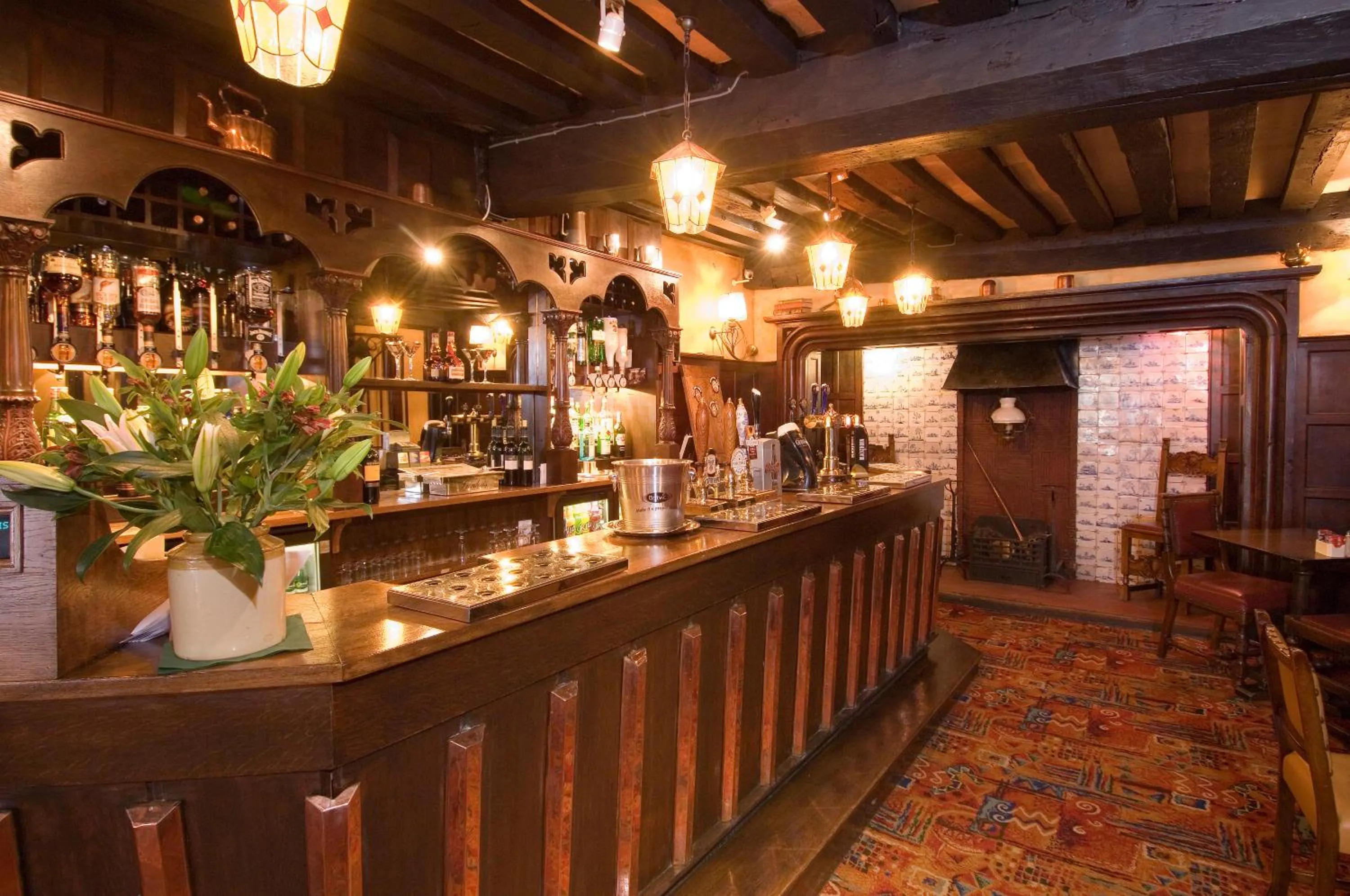 Lounge or bar in George & Pilgrims Hotel