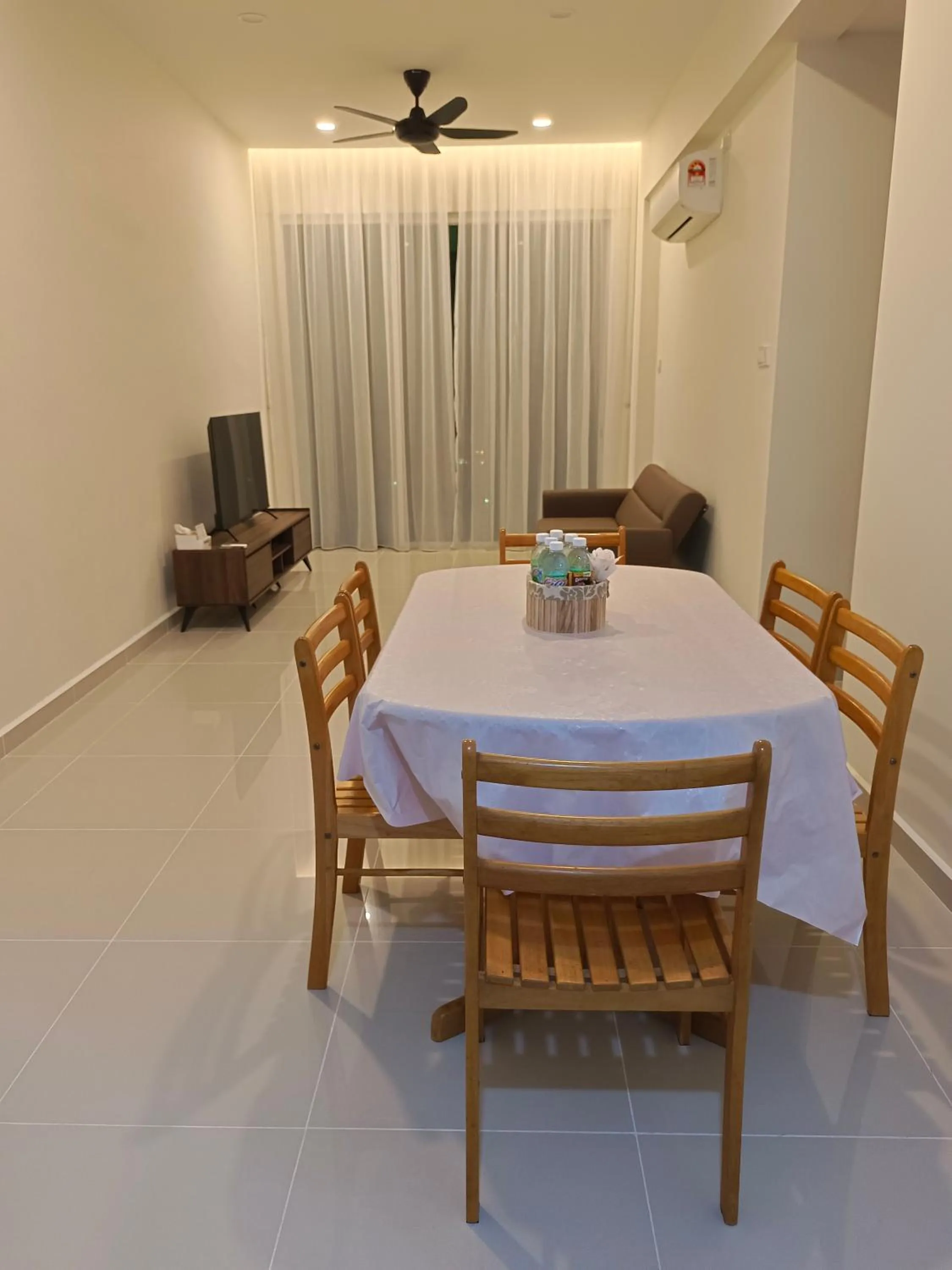 Living room in Sri Indah Pool Condostay