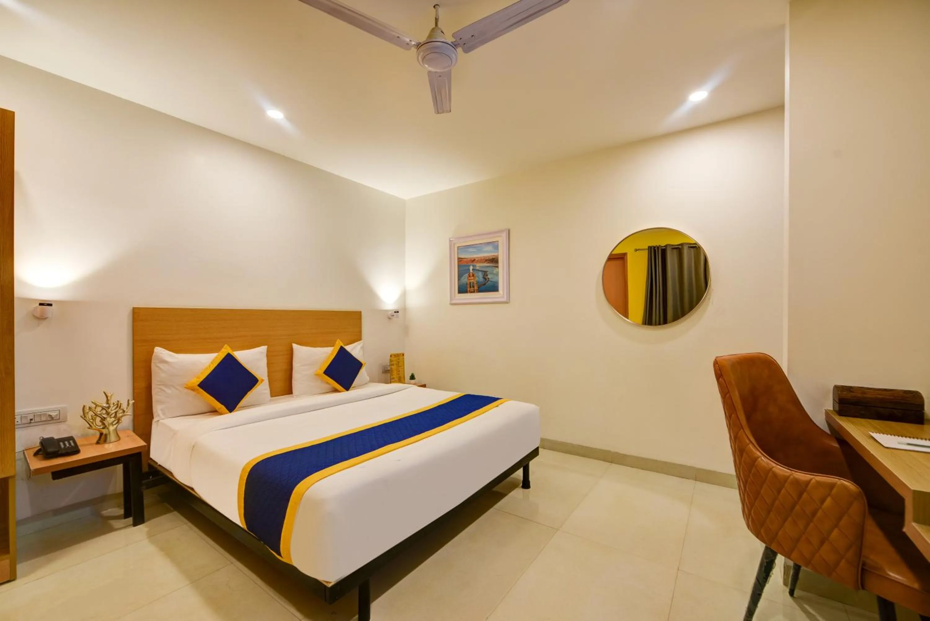 Bed in Aamantran Residency Hotel, Sohna Road, Sector 49, Gurugram