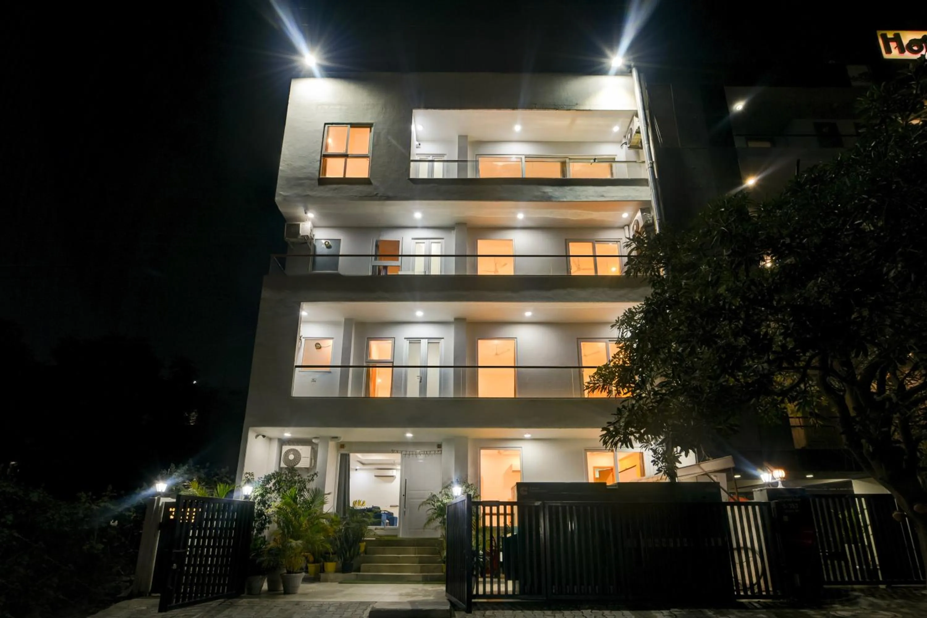 Facade/entrance in Aamantran Residency Hotel, Sohna Road, Sector 49, Gurugram