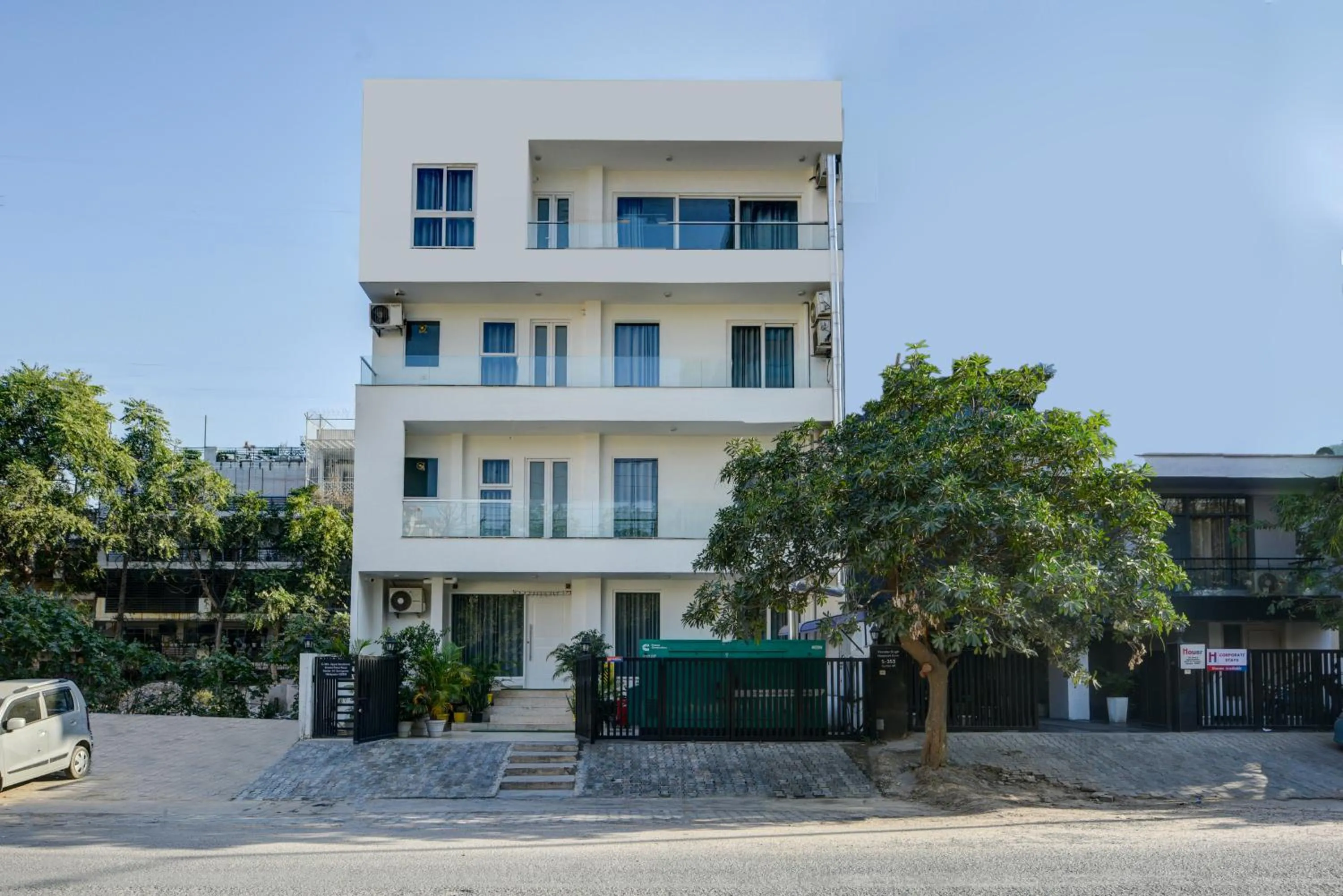 Facade/entrance in Aamantran Residency Hotel, Sohna Road, Sector 49, Gurugram