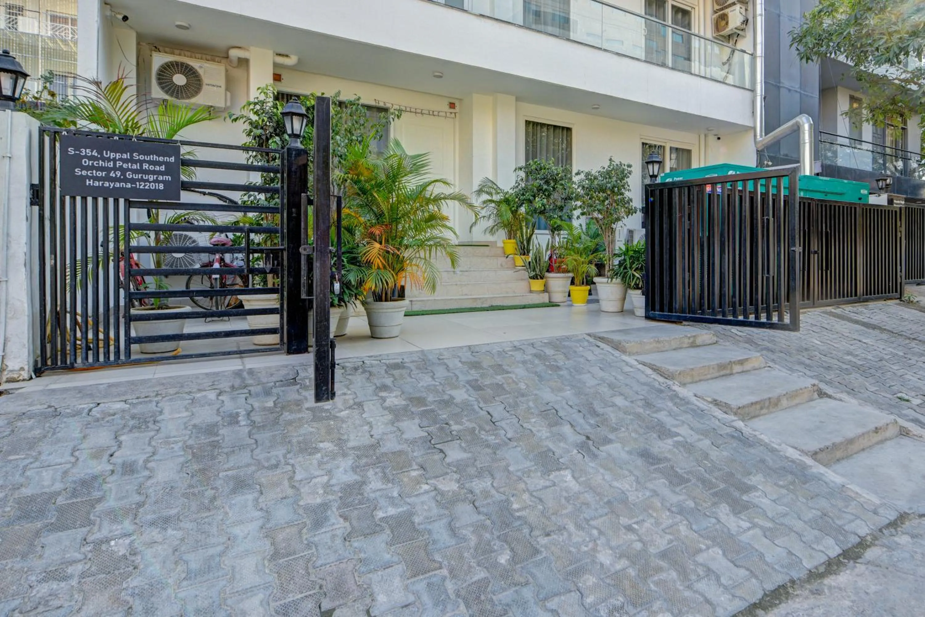 Facade/entrance in Aamantran Residency Hotel, Sohna Road, Sector 49, Gurugram