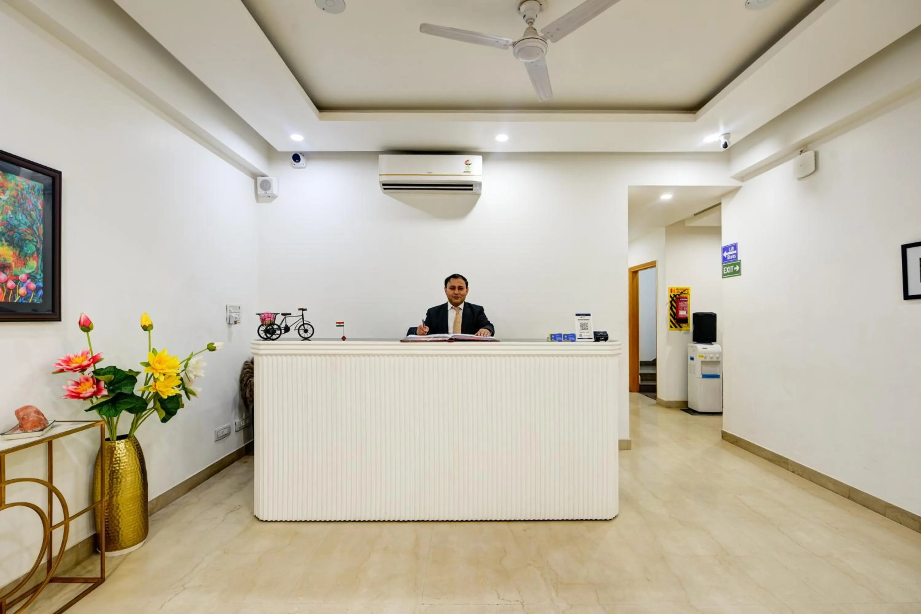 Lobby or reception in Aamantran Residency Hotel, Sohna Road, Sector 49, Gurugram