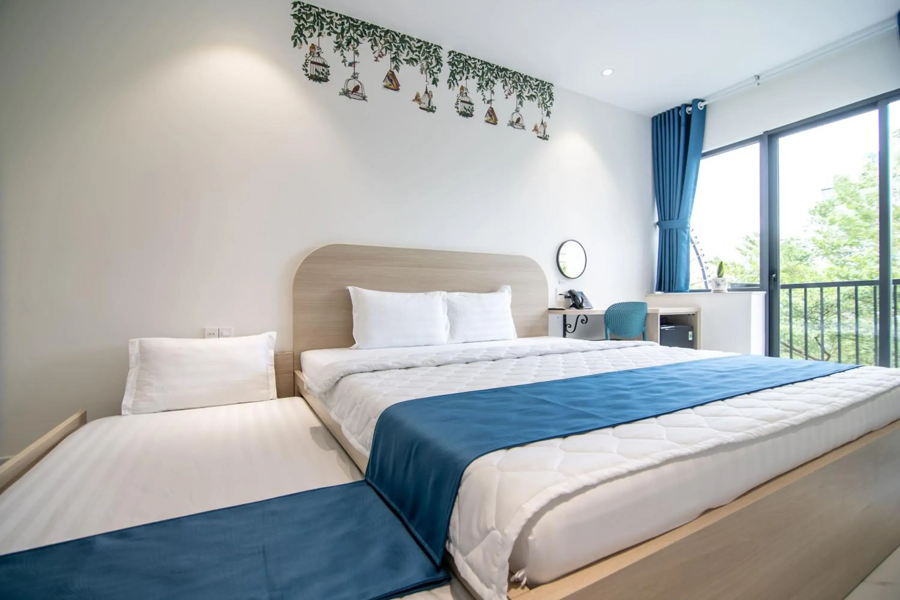 Standard Twin Room in Bin Bin Hotel 12 Near Sala Residence Standard Twin Room in Bin Bin Hotel 12 Near Sala Residence