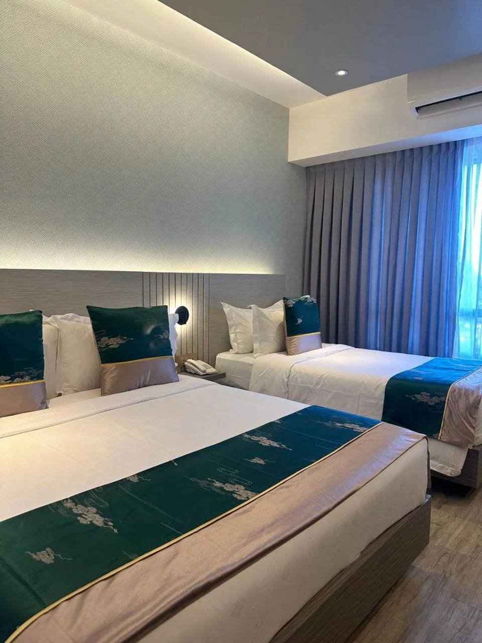 Bed in Badsbrotel Suites