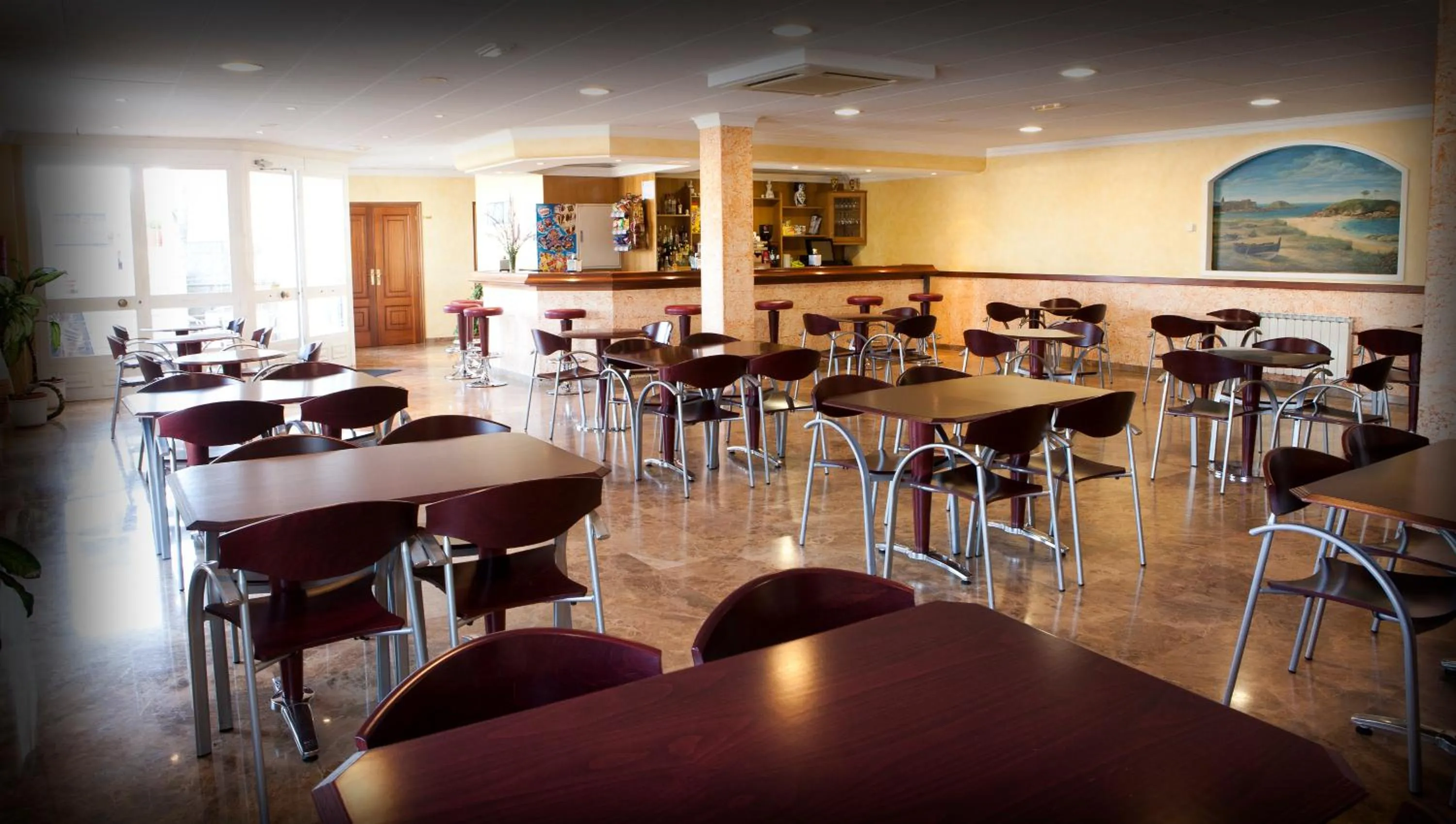 Lounge or bar in Hotel Brisa da Lanzada