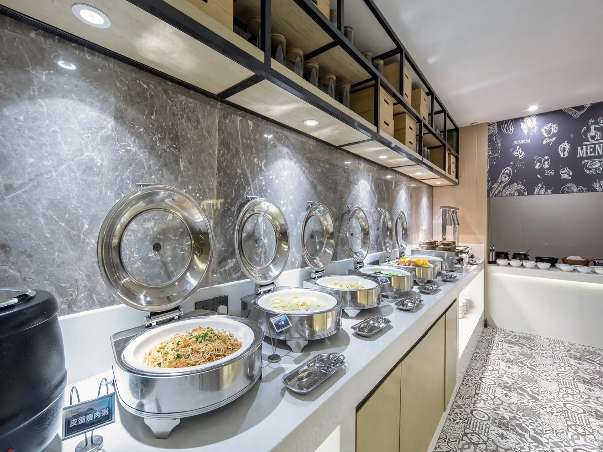 Restaurant/places to eat in Echarm Hotel Nanning the MixC Exhibition Center Metro Station