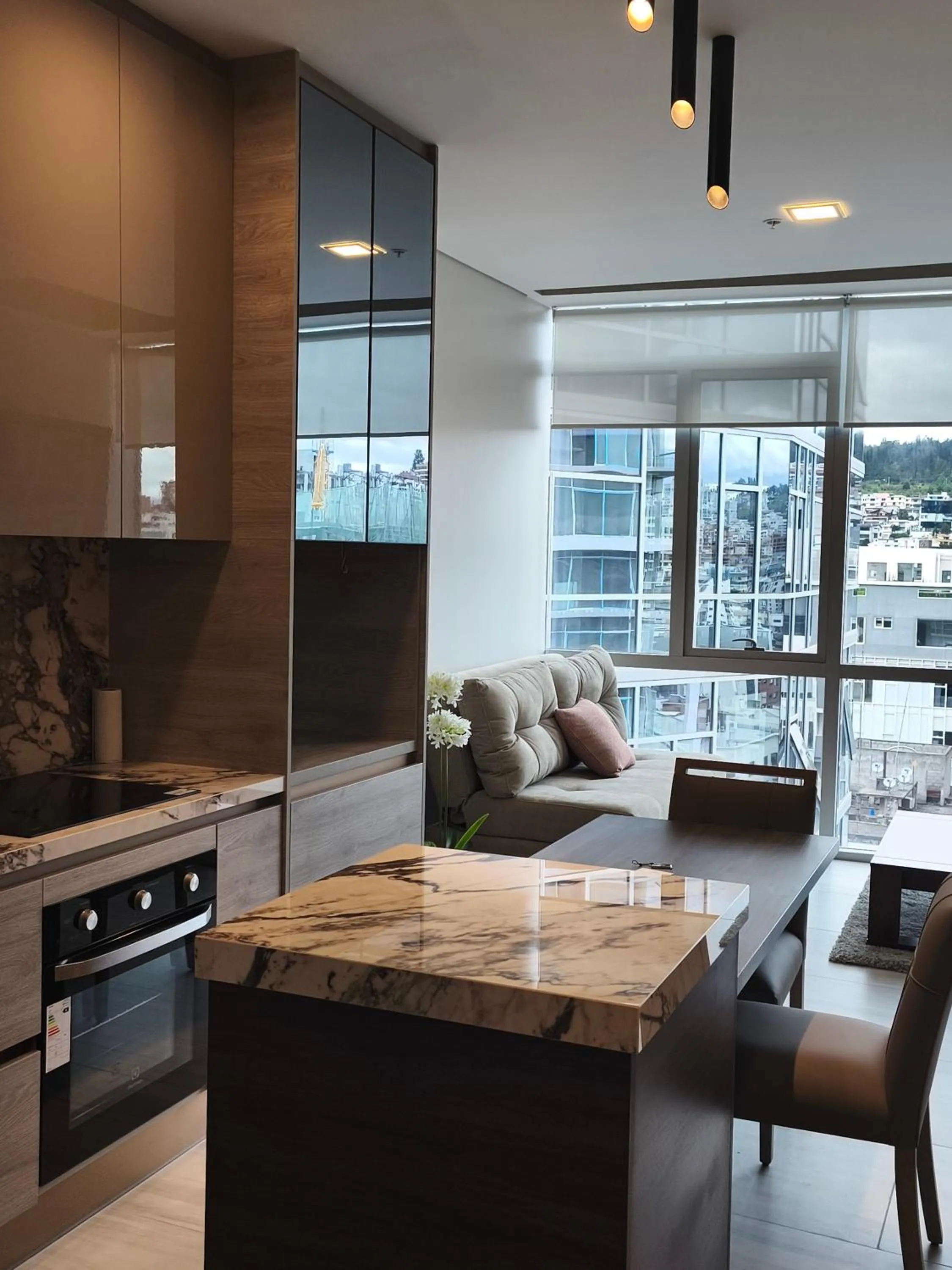 Kitchen or kitchenette in New Coliving Ecuador Luxury Residences