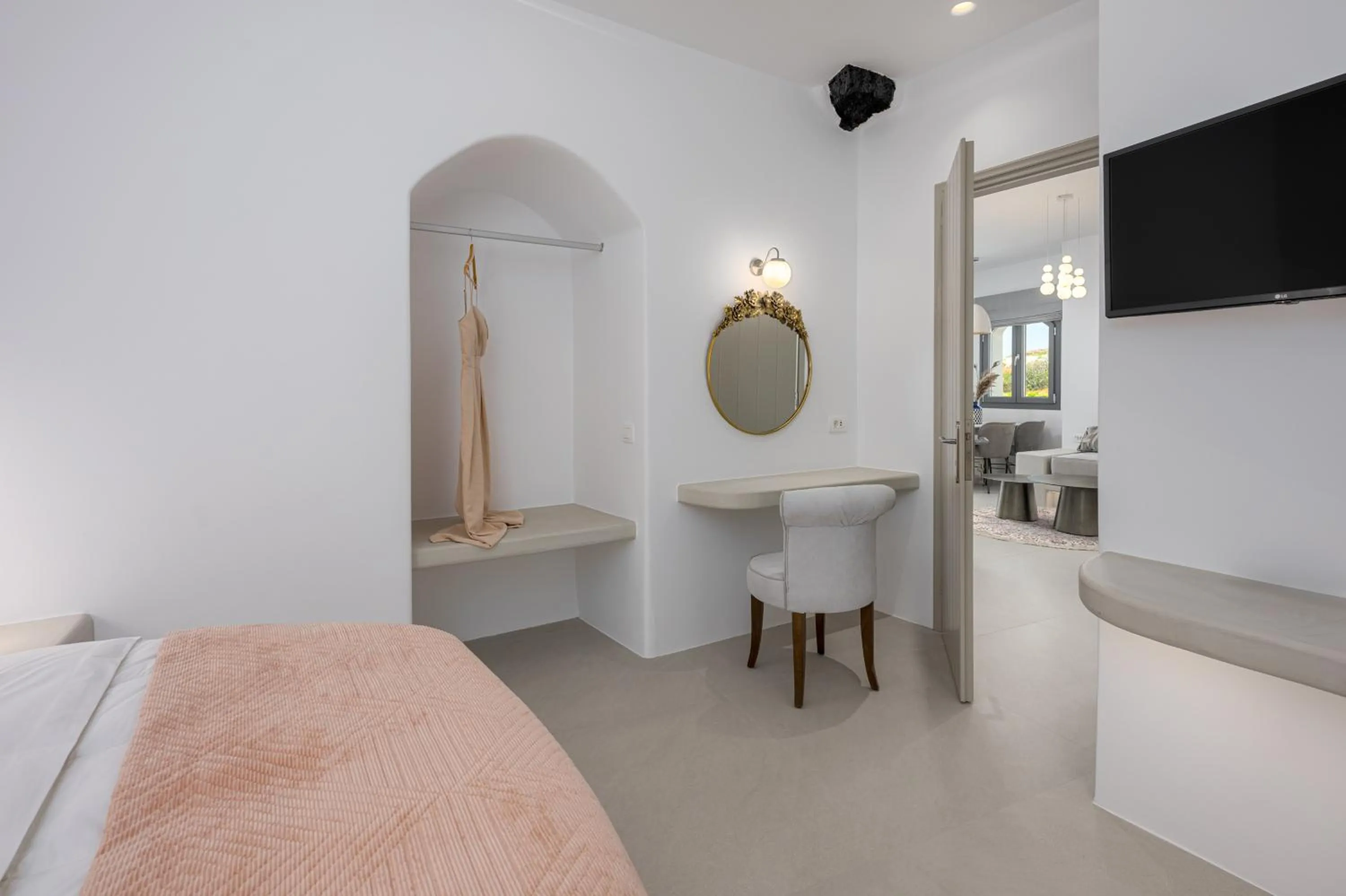 Bed in Galaria Serenity Suites