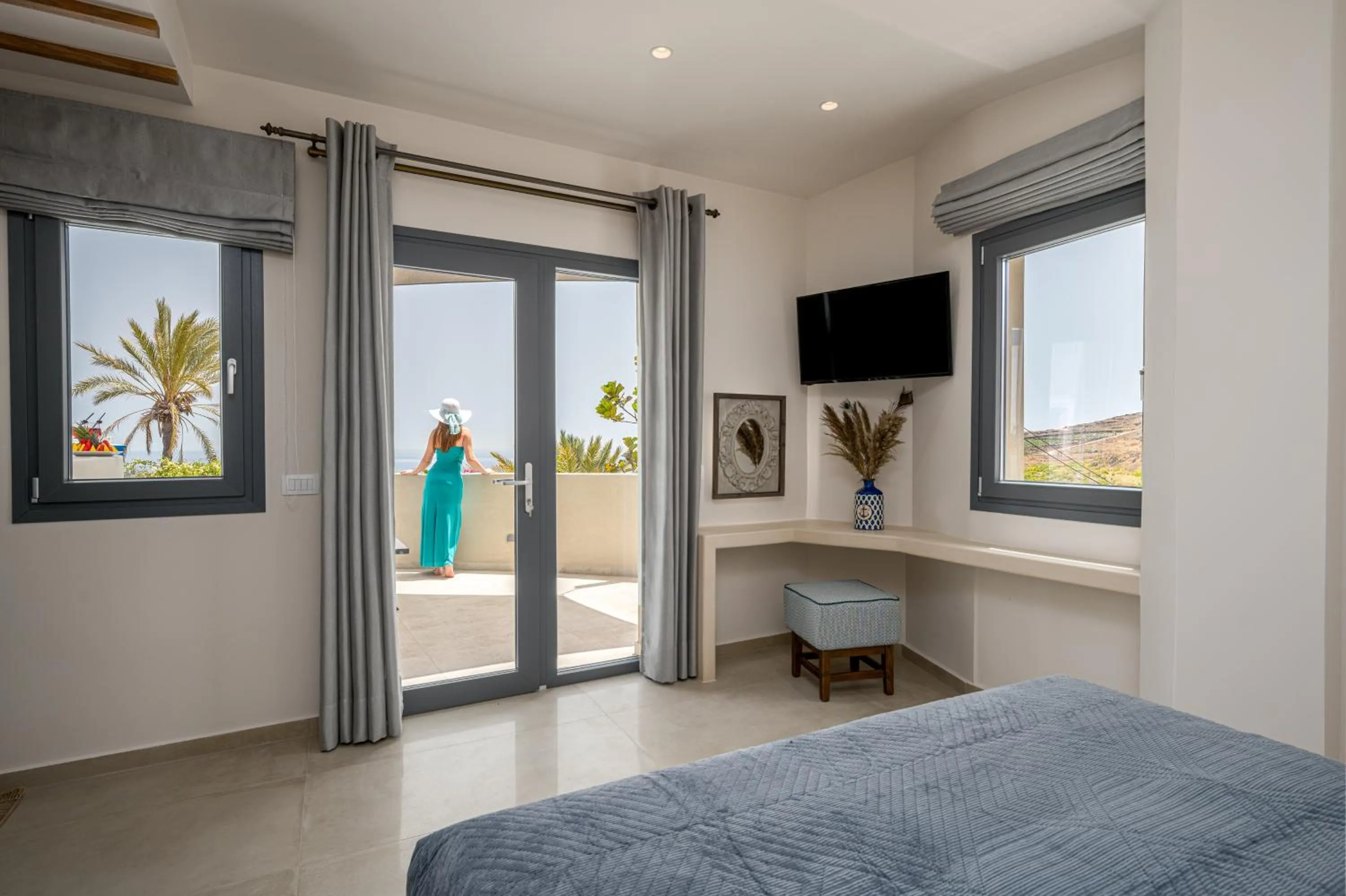 Bed in Galaria Serenity Suites