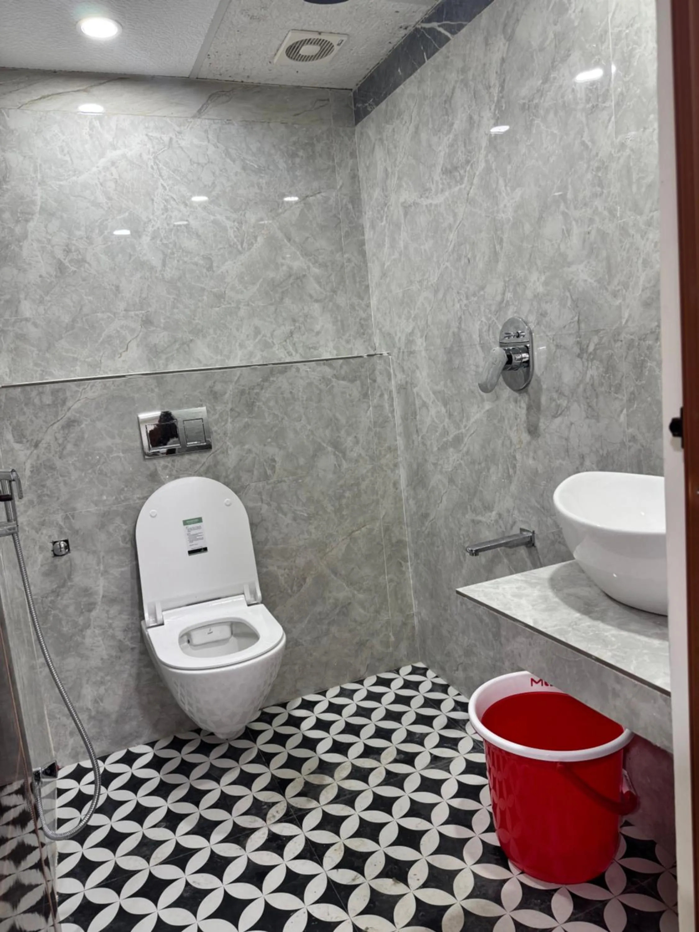 Toilet in Hotel president park Coimbatore
