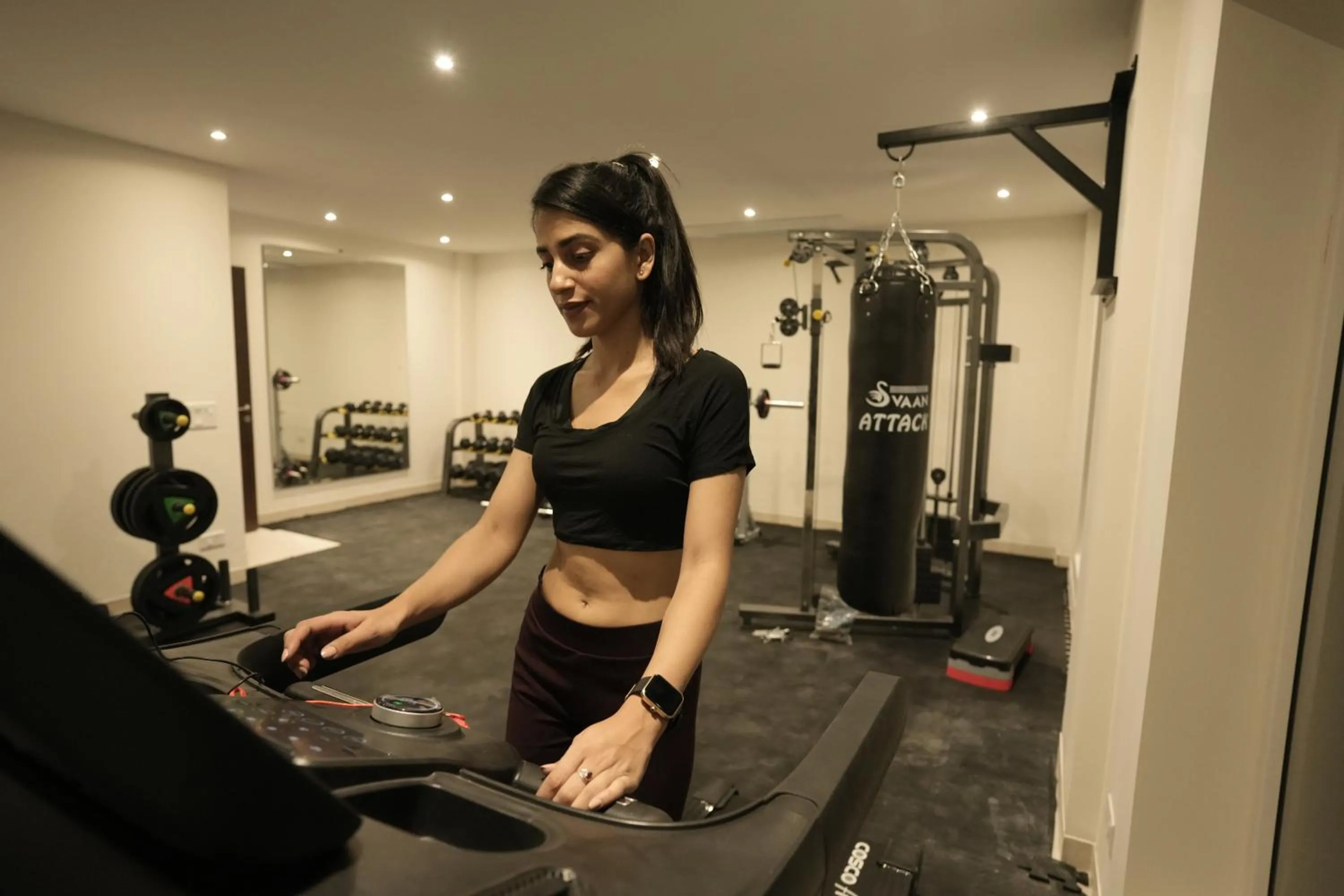 Fitness centre/facilities in The Belvedere Kasauli