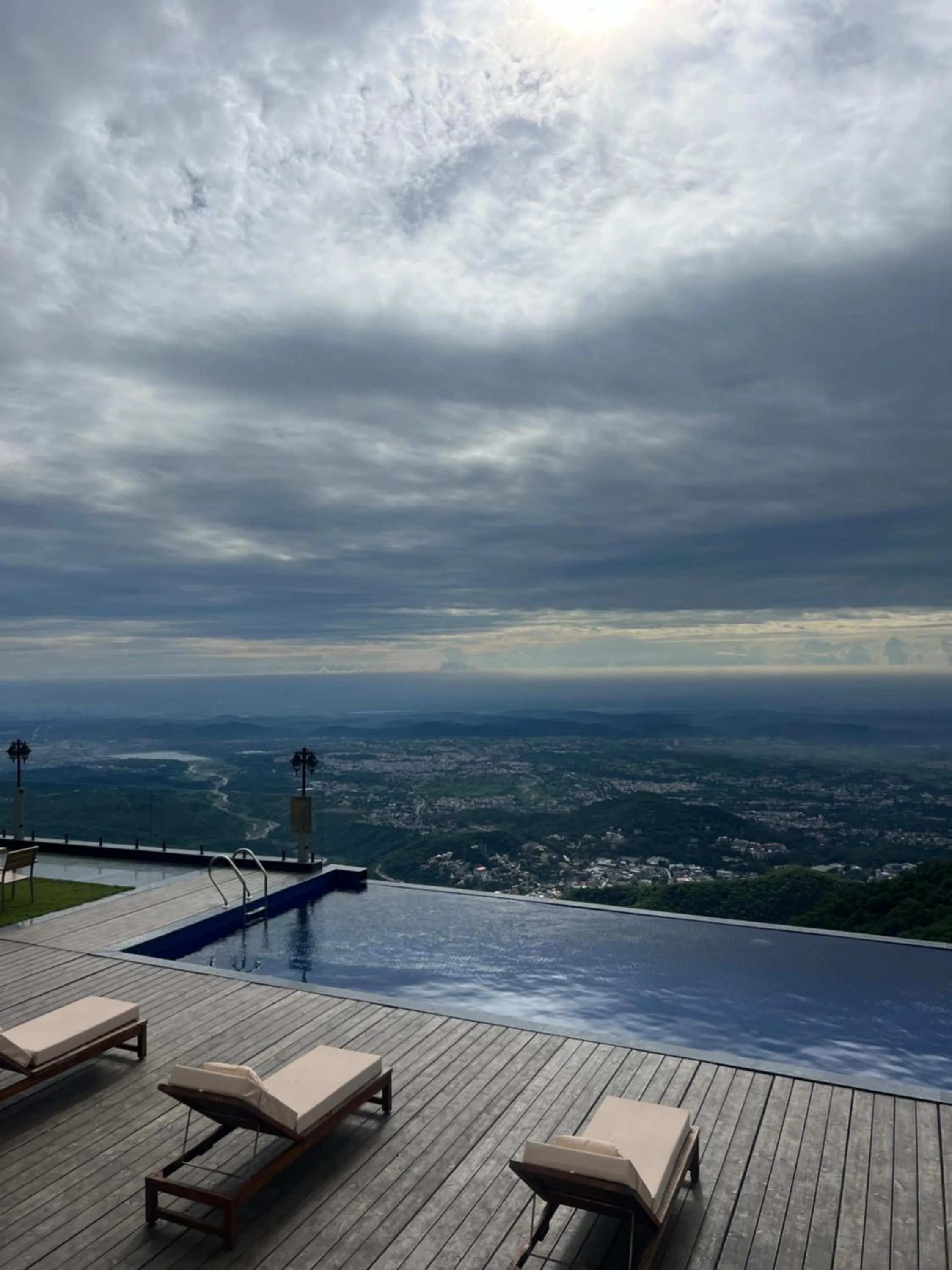 Swimming pool in The Belvedere Kasauli