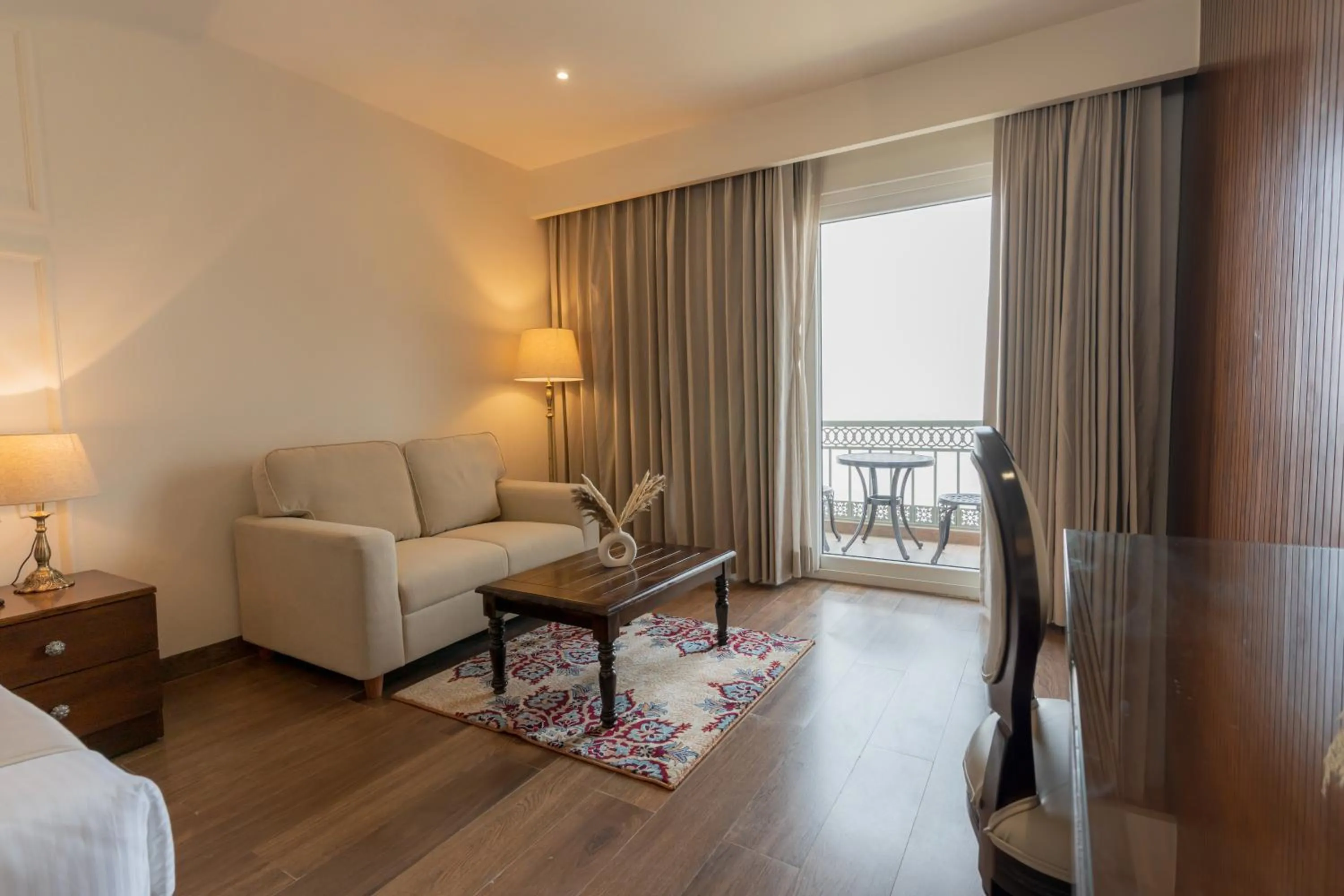 Seating area in The Belvedere Kasauli