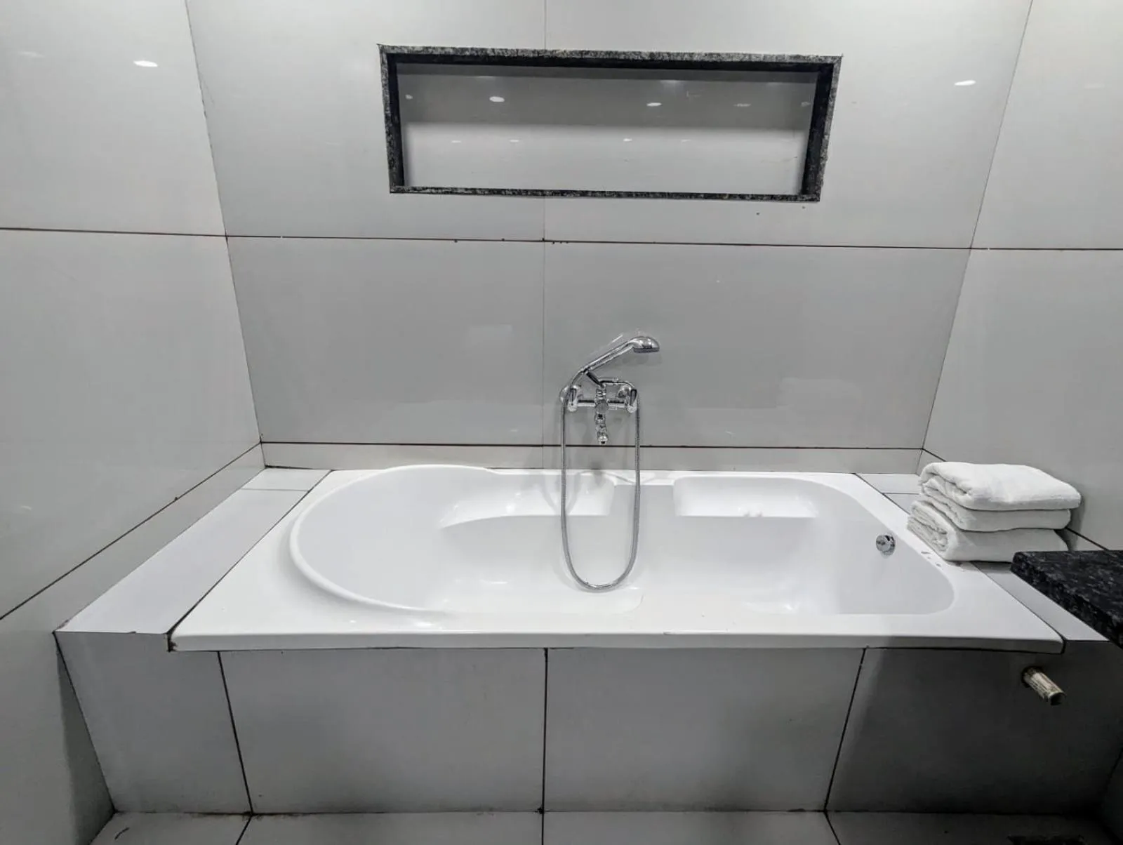 Bathroom in Hotel Majestic By NxtJen Hospitality