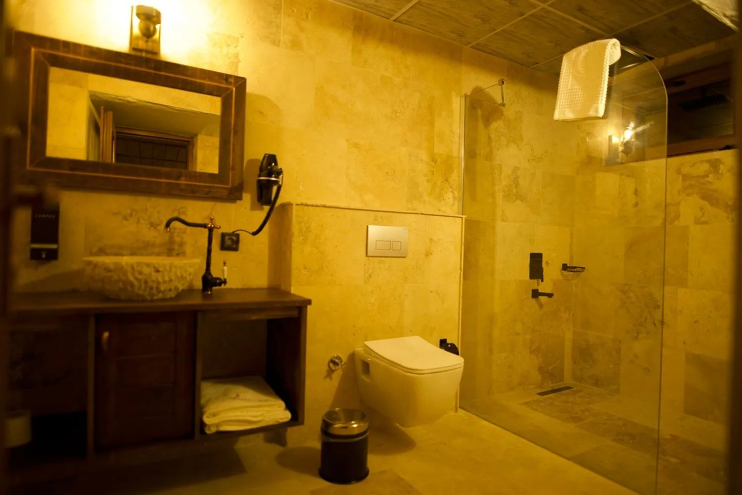 Shower in Valley Inn Cappadocia