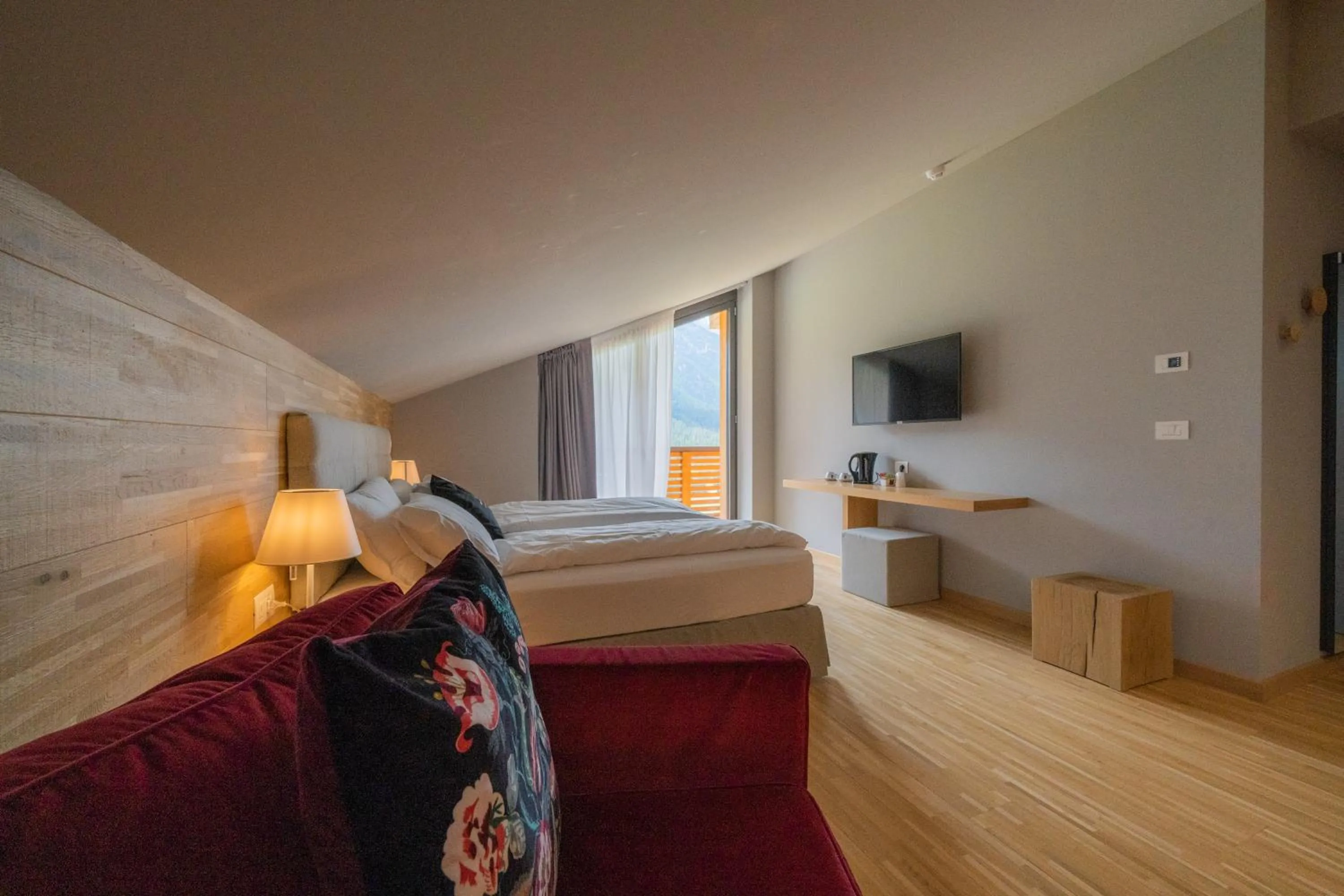 Bedroom, Bed in Bach Boutique Hotel