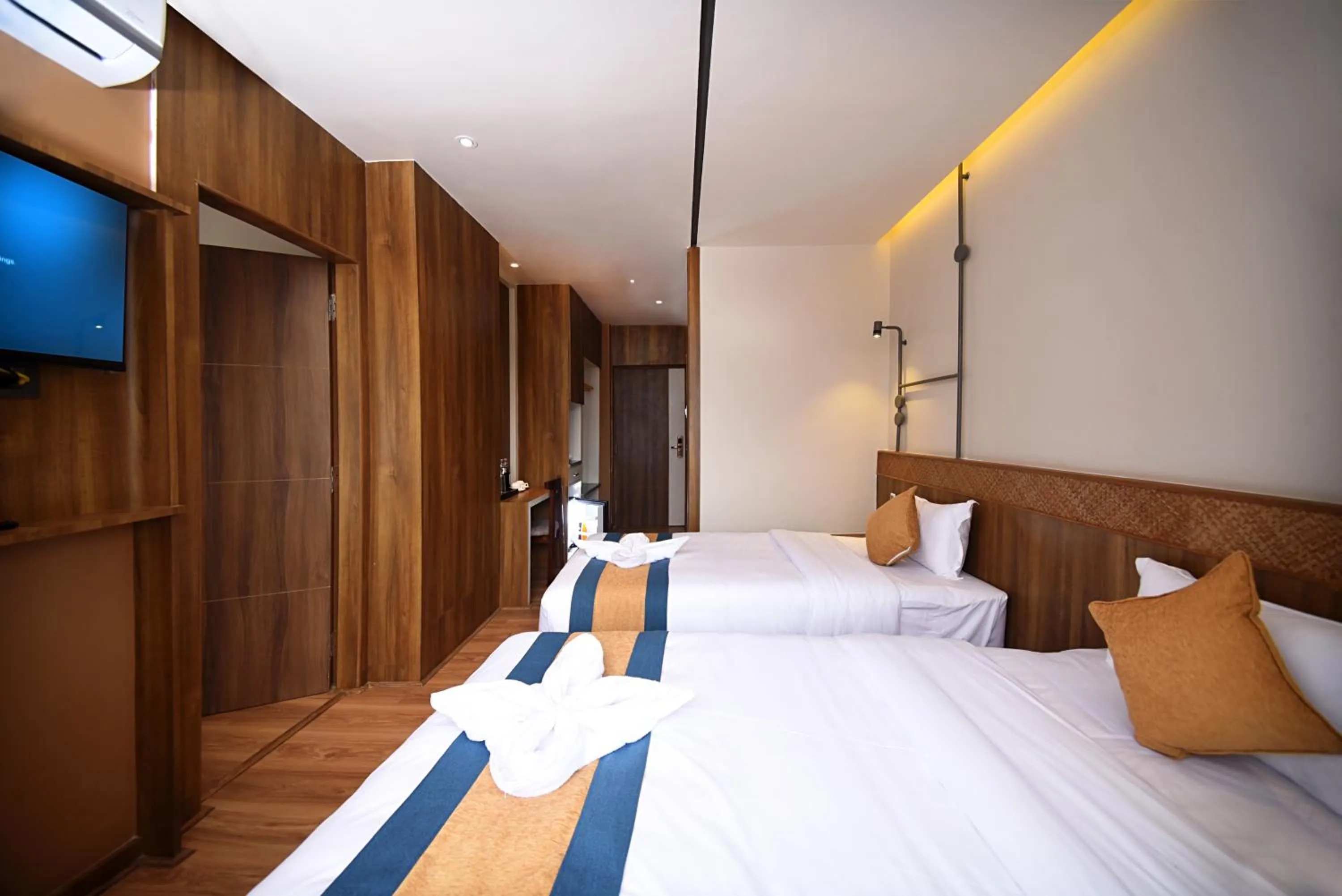 Bed in Hotel Vistara