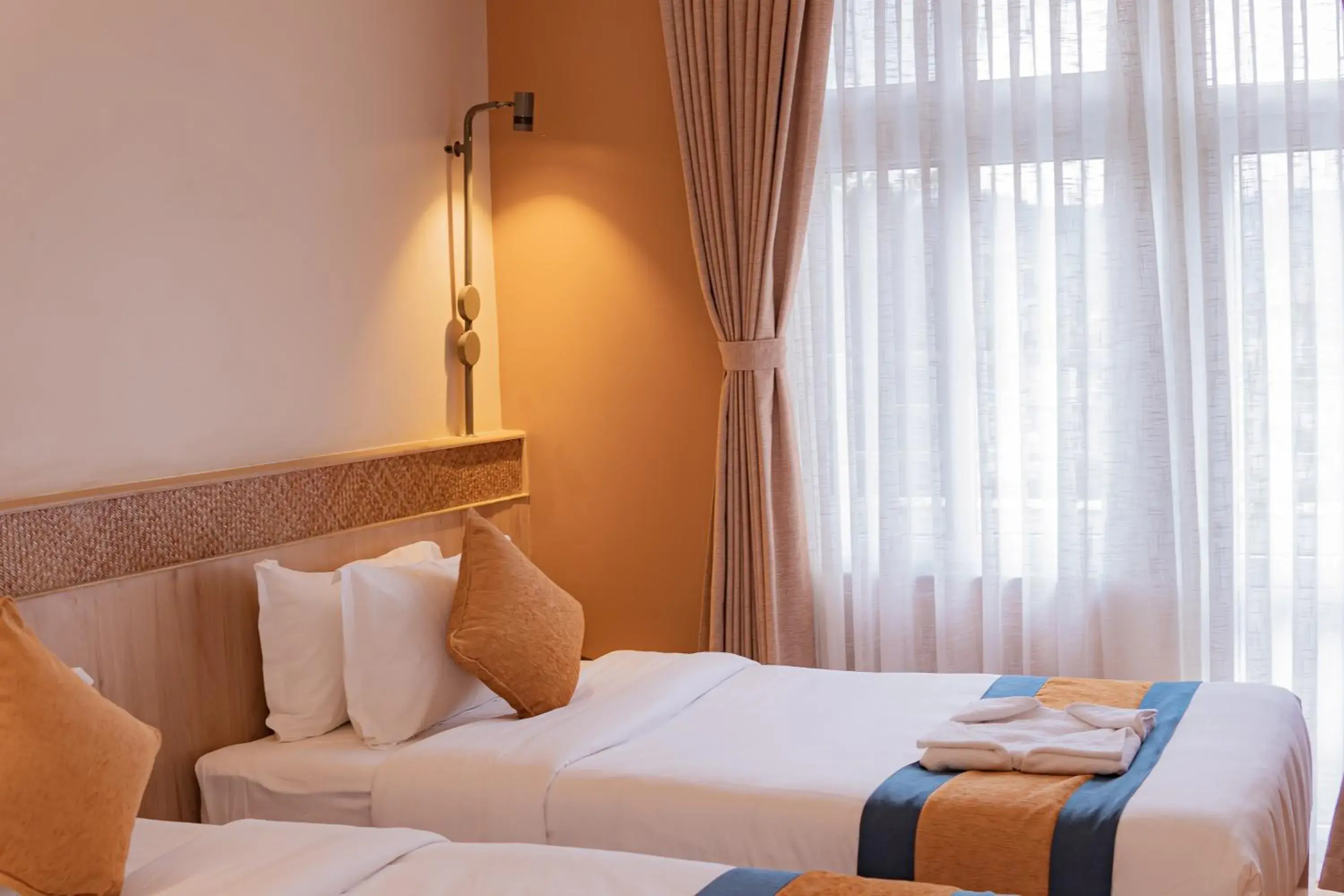 Deluxe Twin Room in Hotel Vistara Deluxe Twin Room in Hotel Vistara