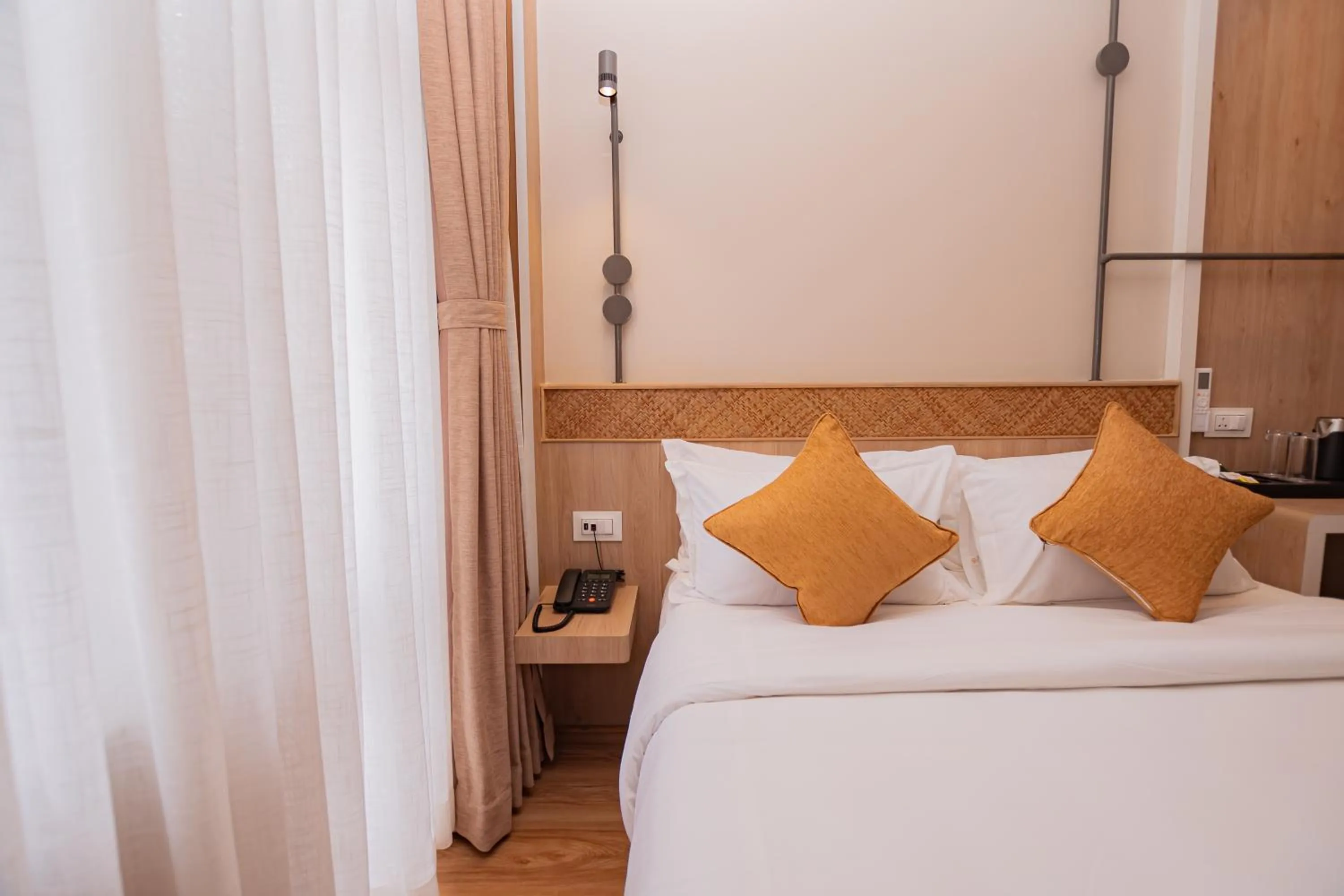 Bed in Hotel Vistara