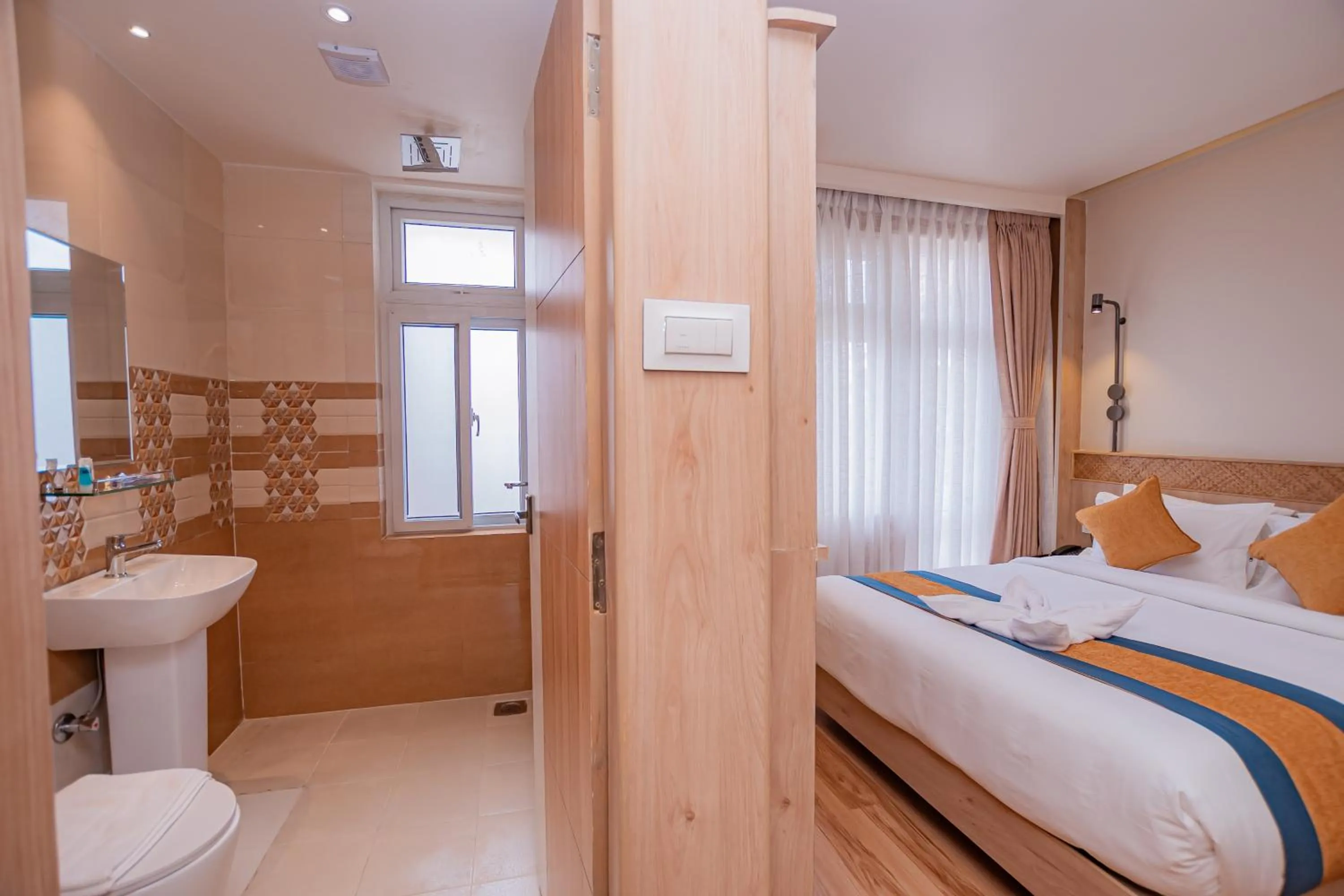 Bed in Hotel Vistara