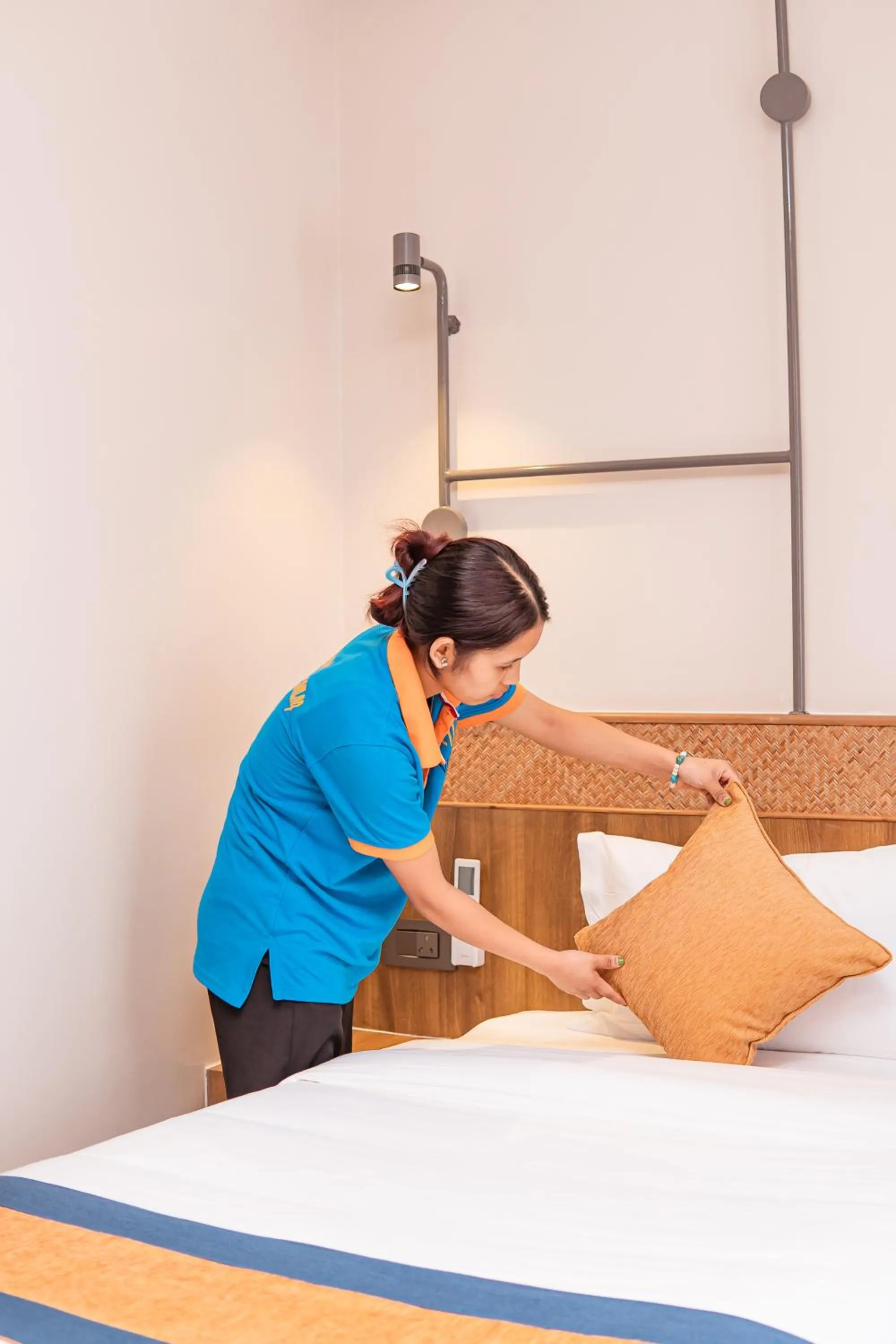 Bed in Hotel Vistara