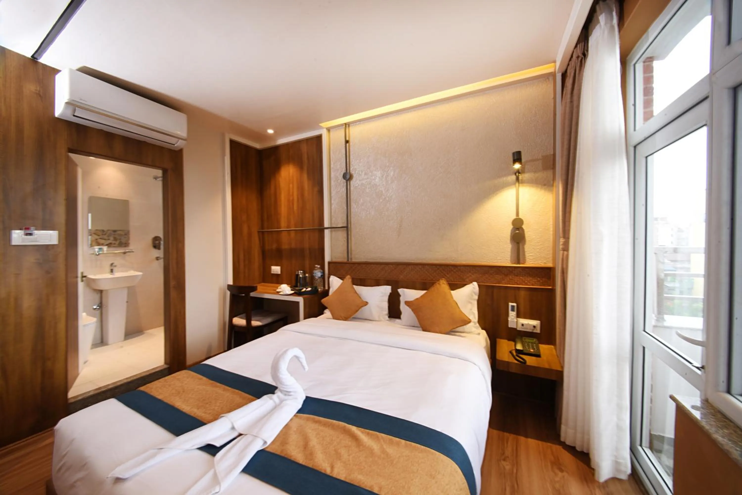 Bedroom, Bed in Hotel Vistara