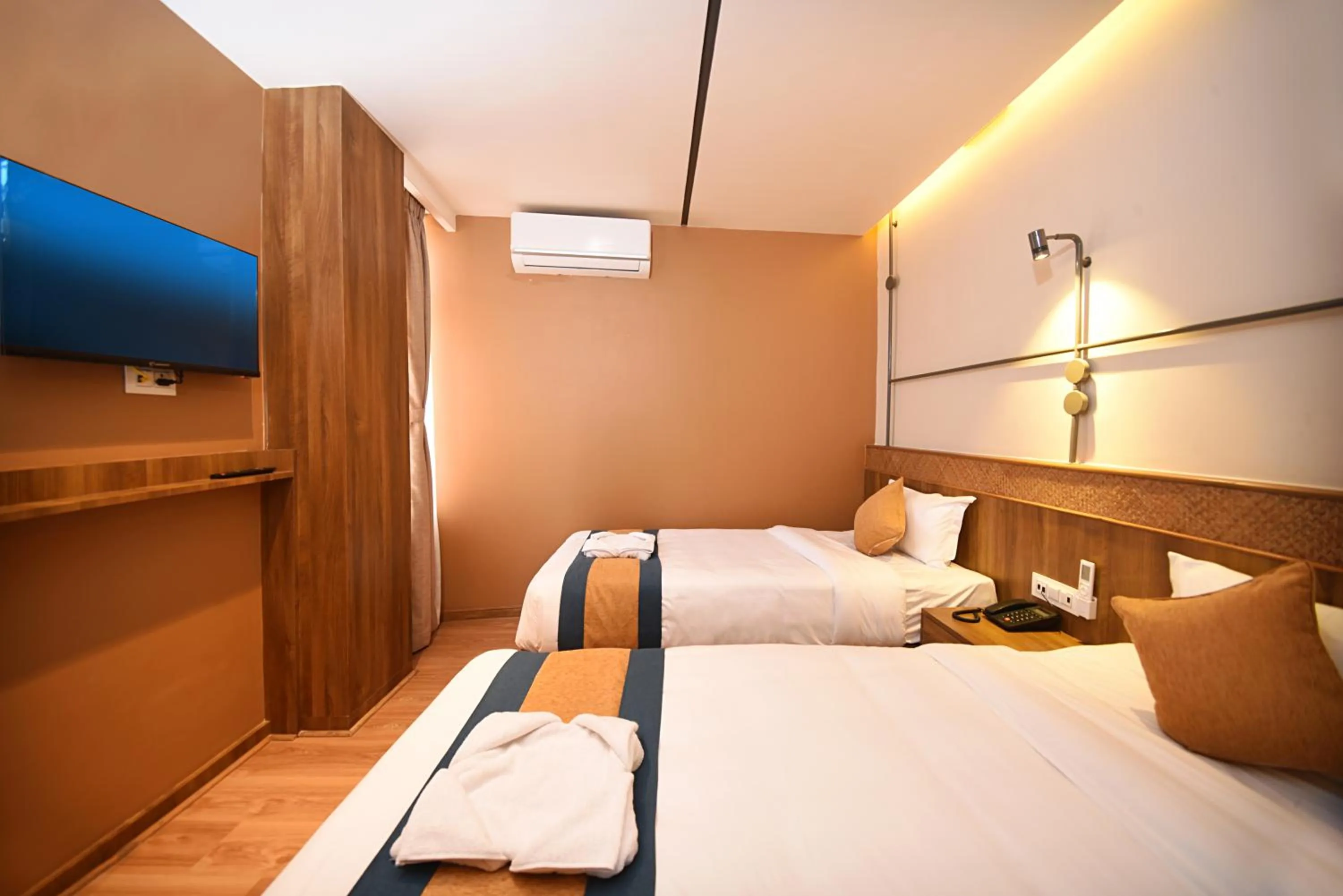 Bed in Hotel Vistara