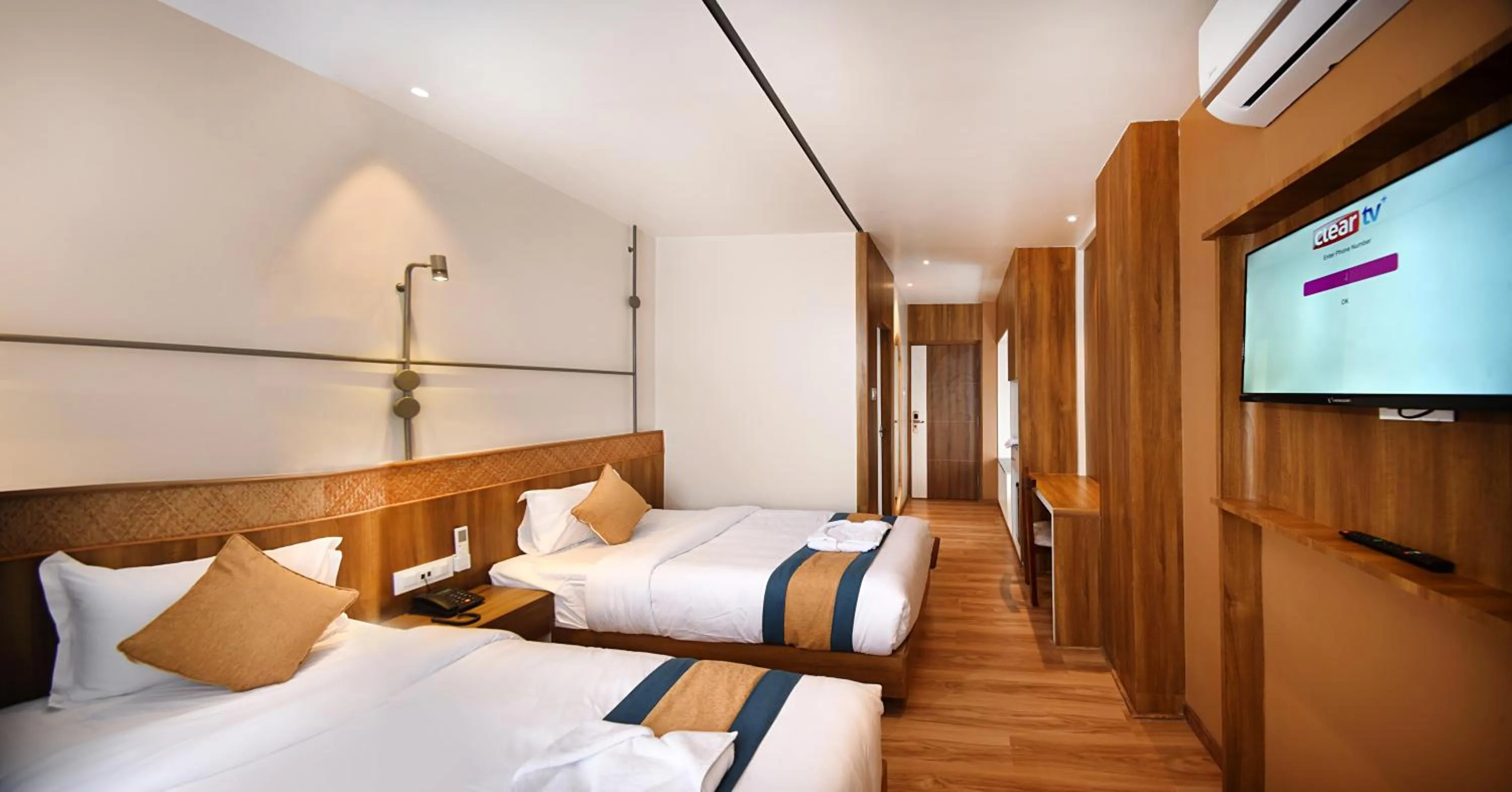 Bed in Hotel Vistara