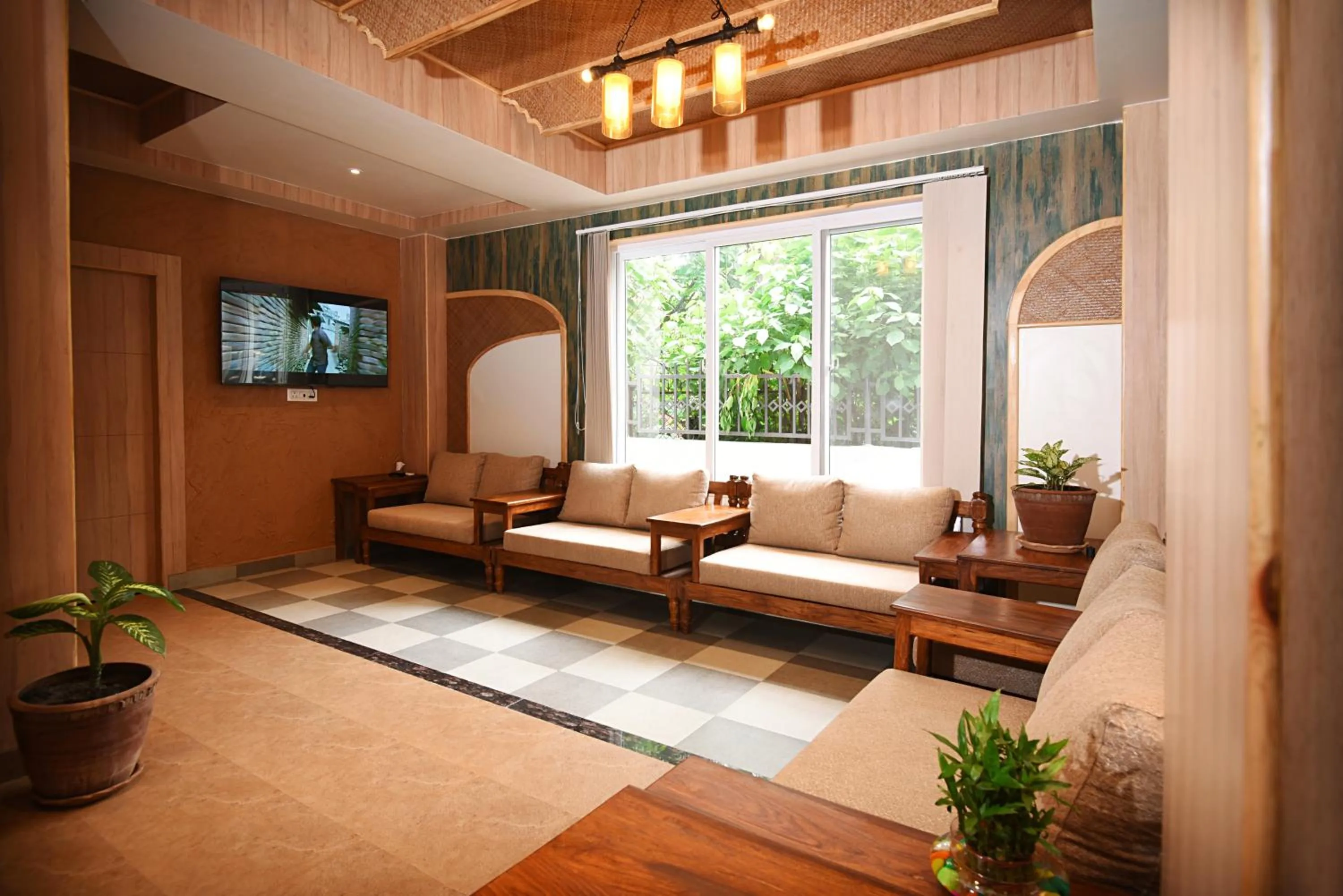 Lobby or reception in Hotel Vistara