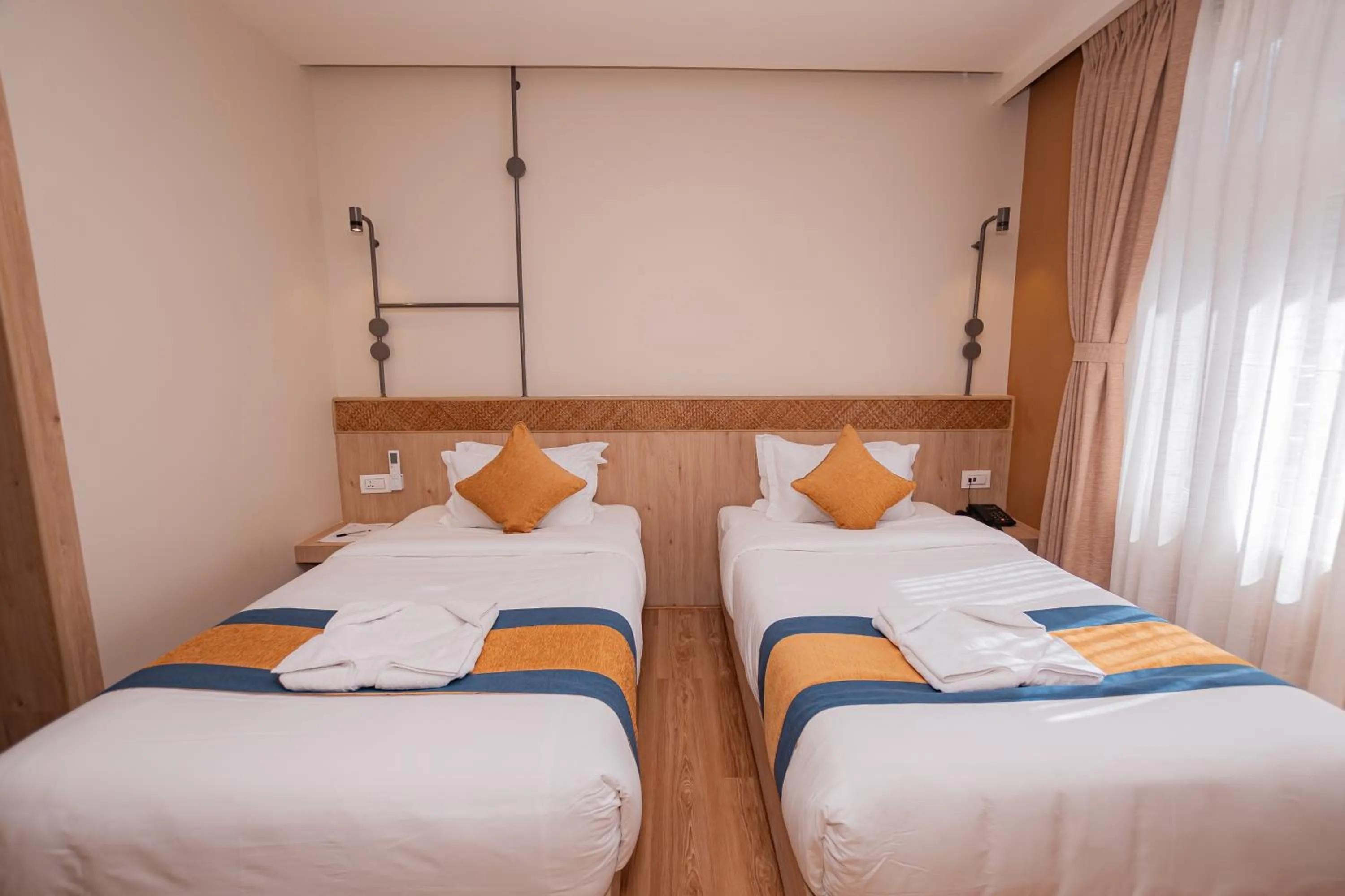 Bed in Hotel Vistara