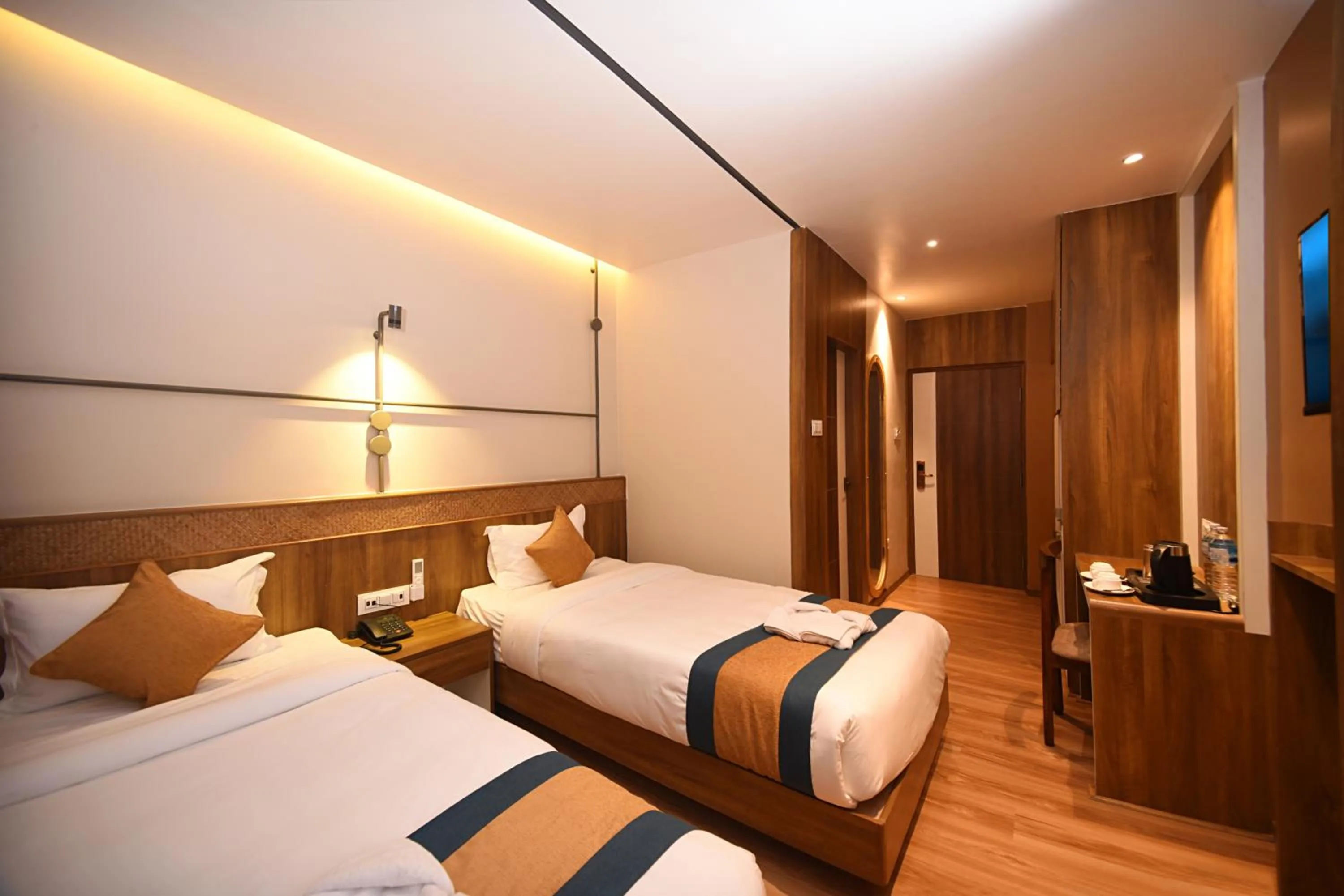 Bed in Hotel Vistara