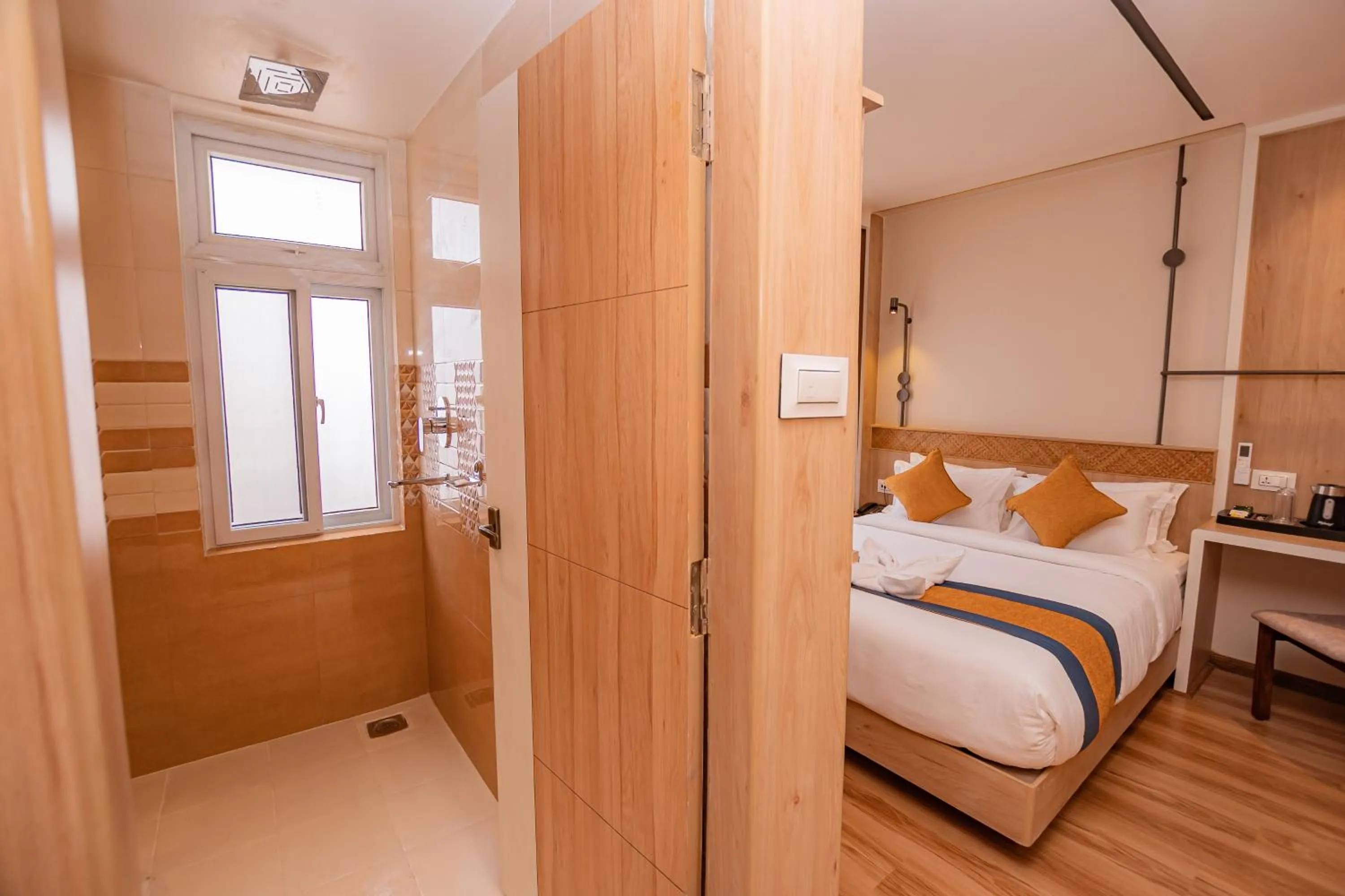 Bed in Hotel Vistara