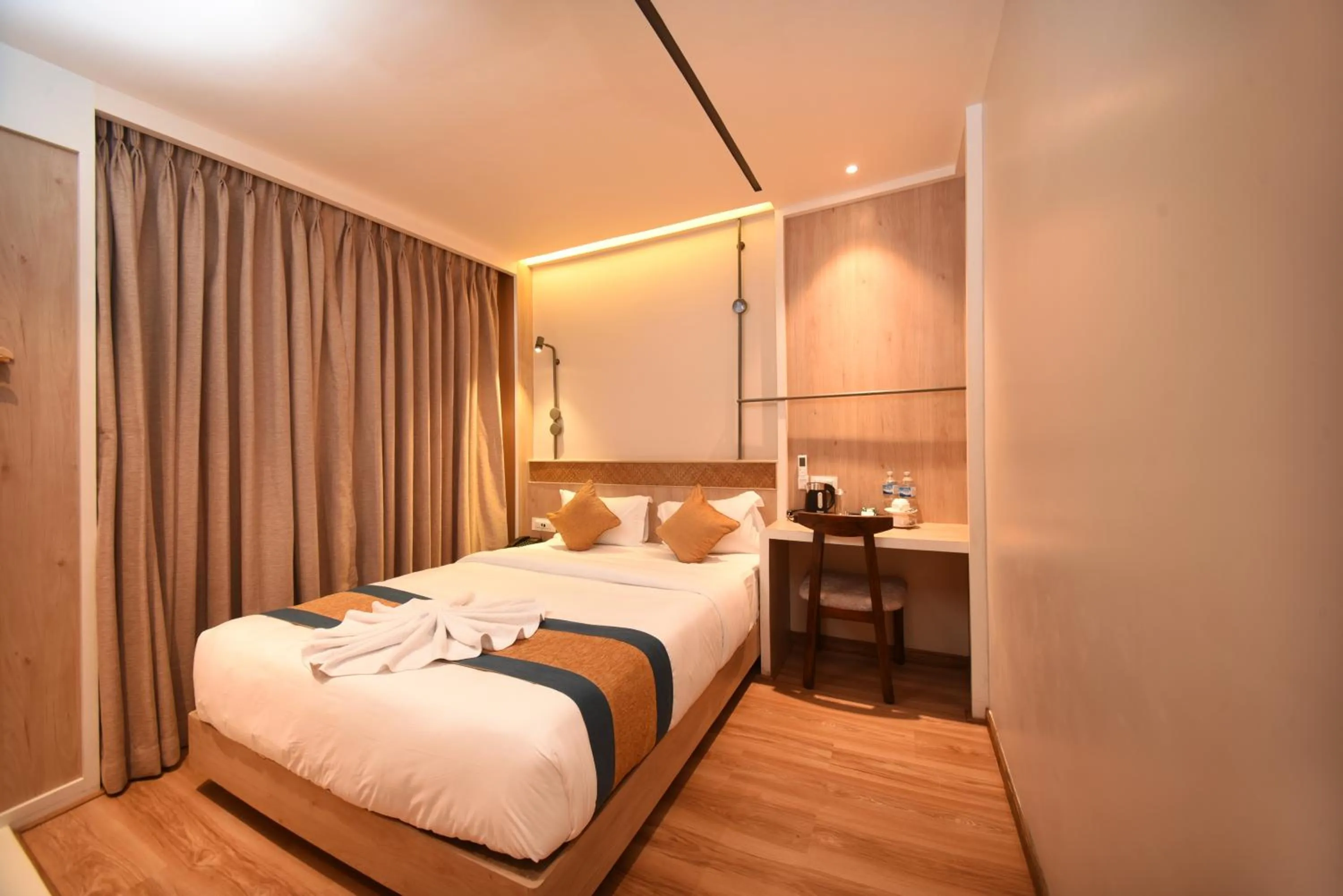 Bed in Hotel Vistara