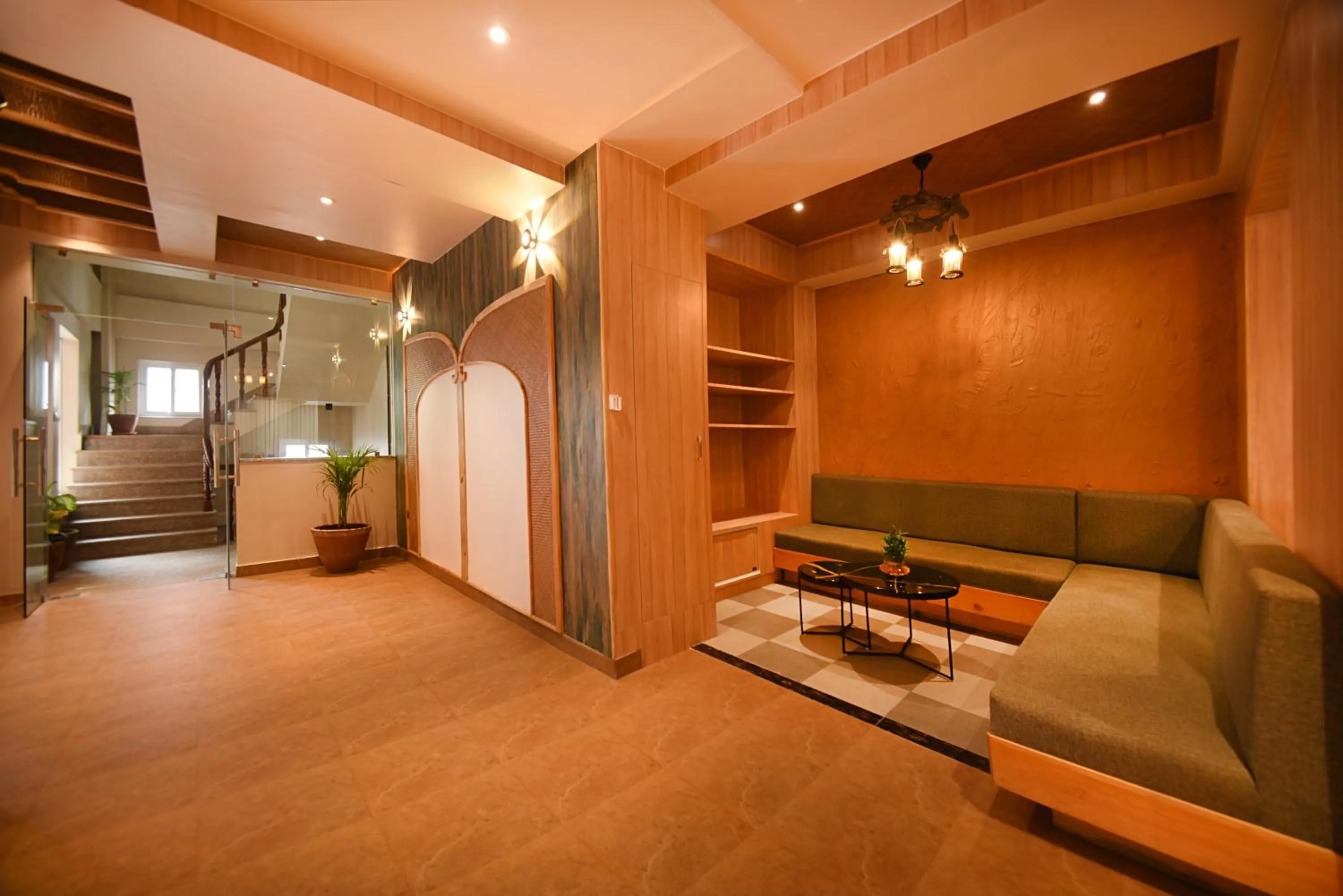 Seating area in Hotel Vistara