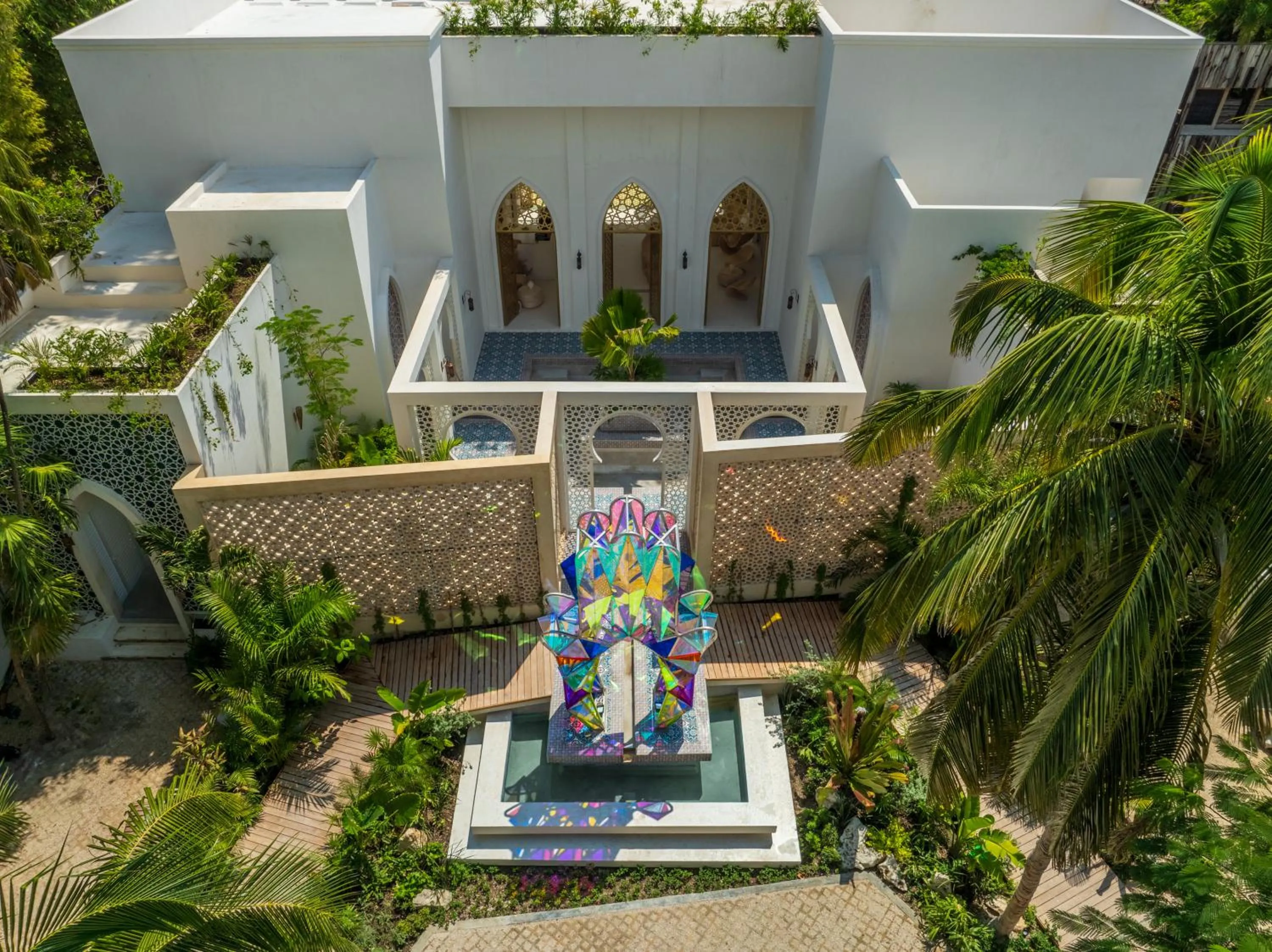 Facade/entrance in Sana Tulum Beachfront Boutique Hotel