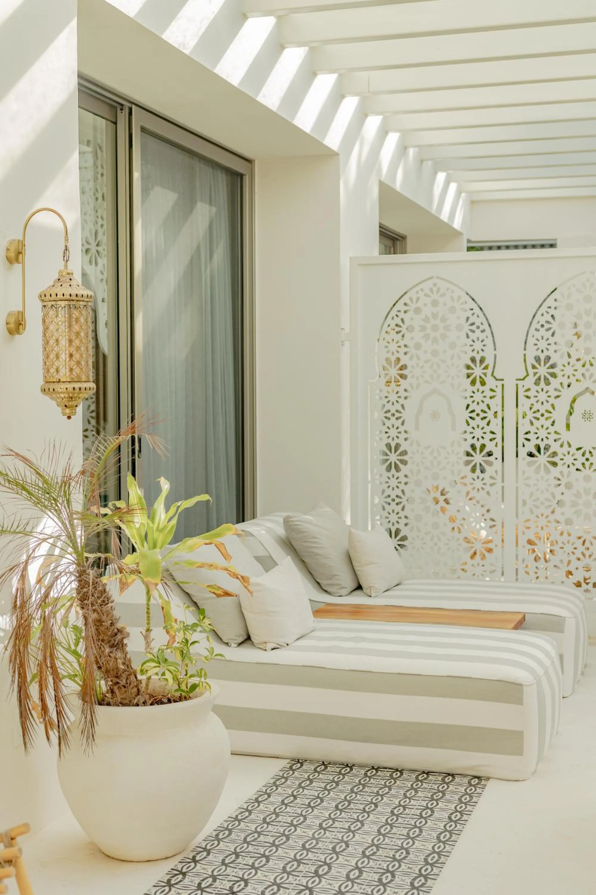 Bed in Sana Tulum Beachfront Boutique Hotel