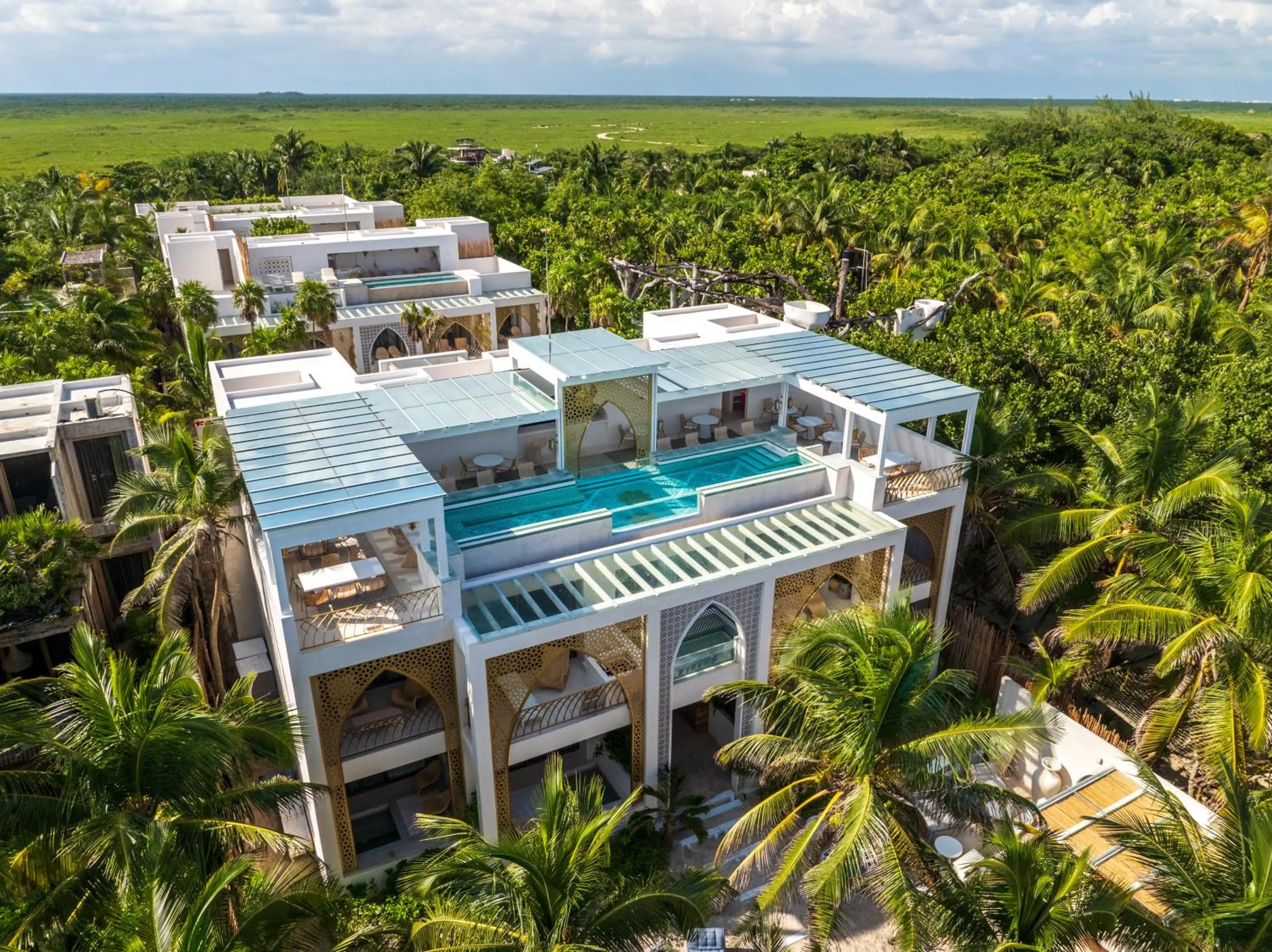 Property building in Sana Tulum Beachfront Boutique Hotel