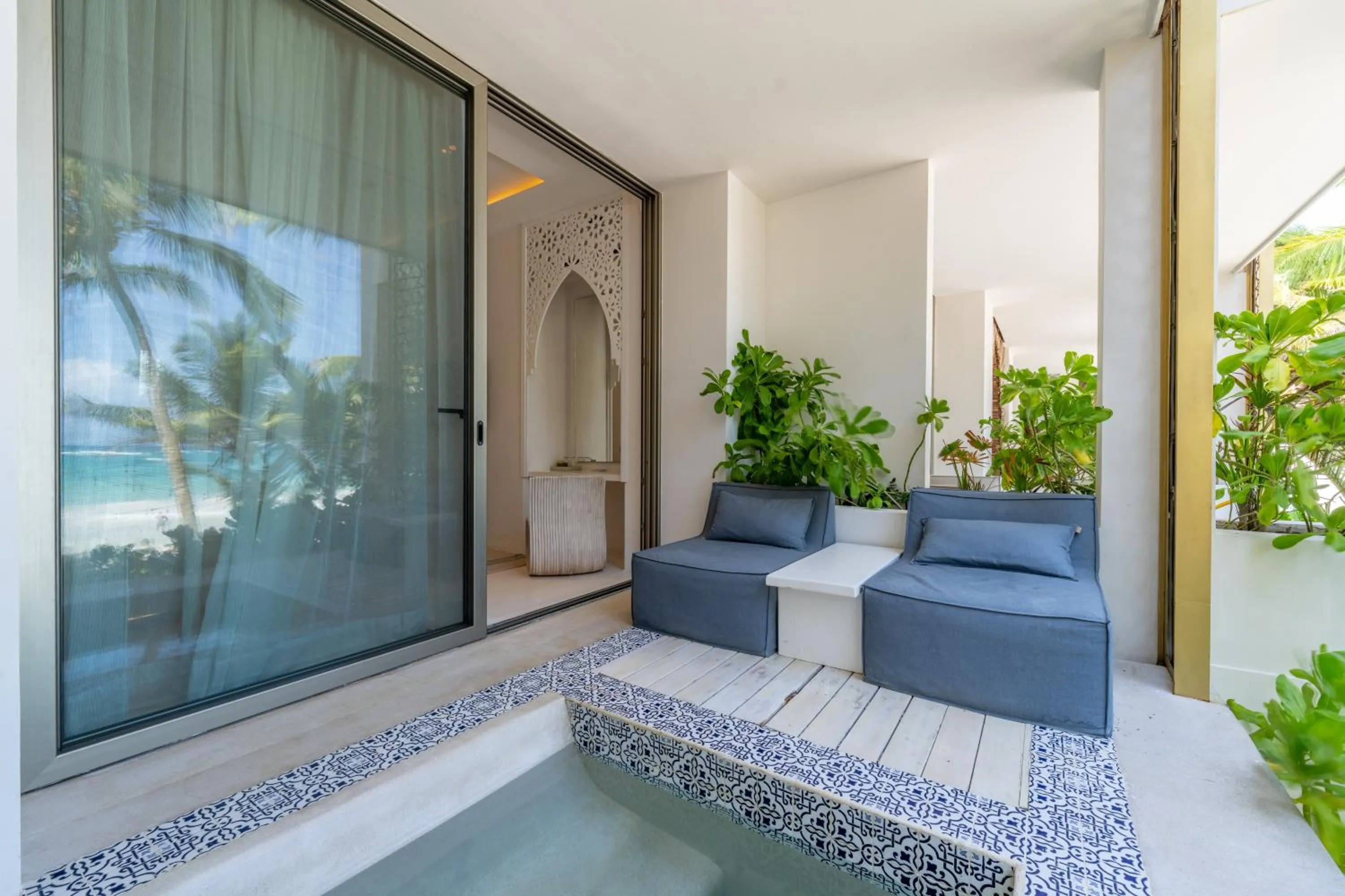 Balcony/Terrace in Sana Tulum Beachfront Boutique Hotel