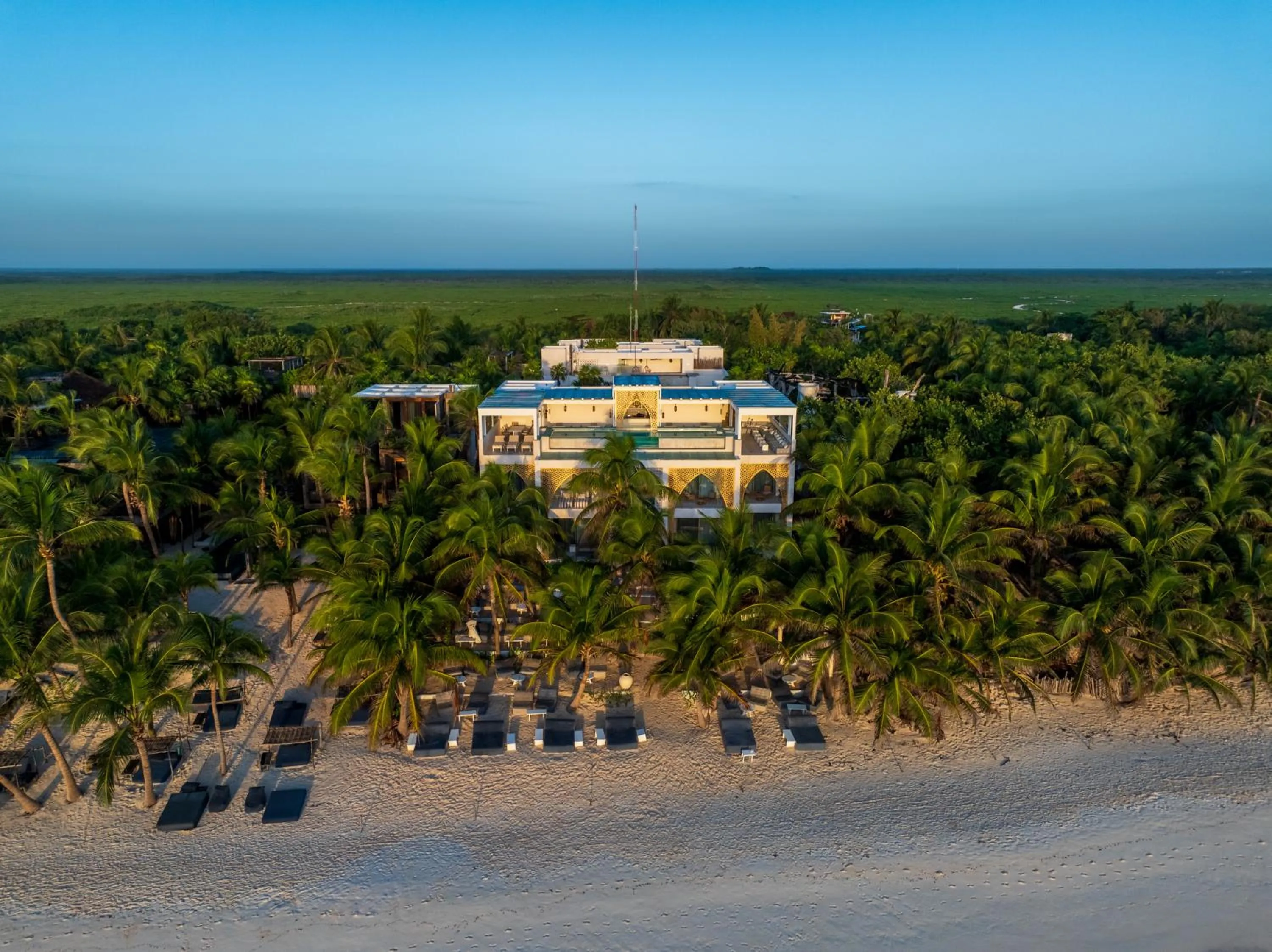 Property building in Sana Tulum Beachfront Boutique Hotel