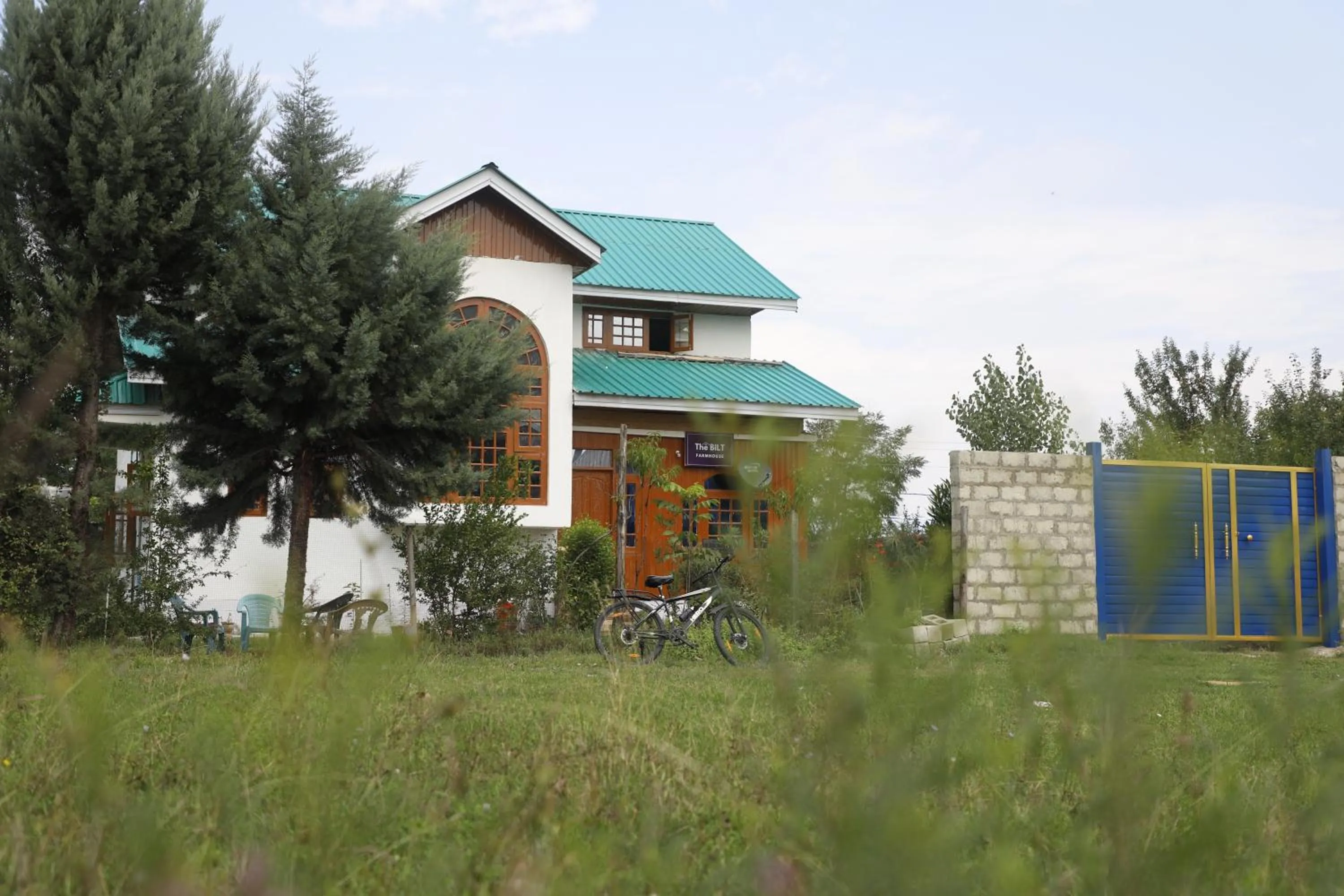 Garden in The Bilt farmhouse