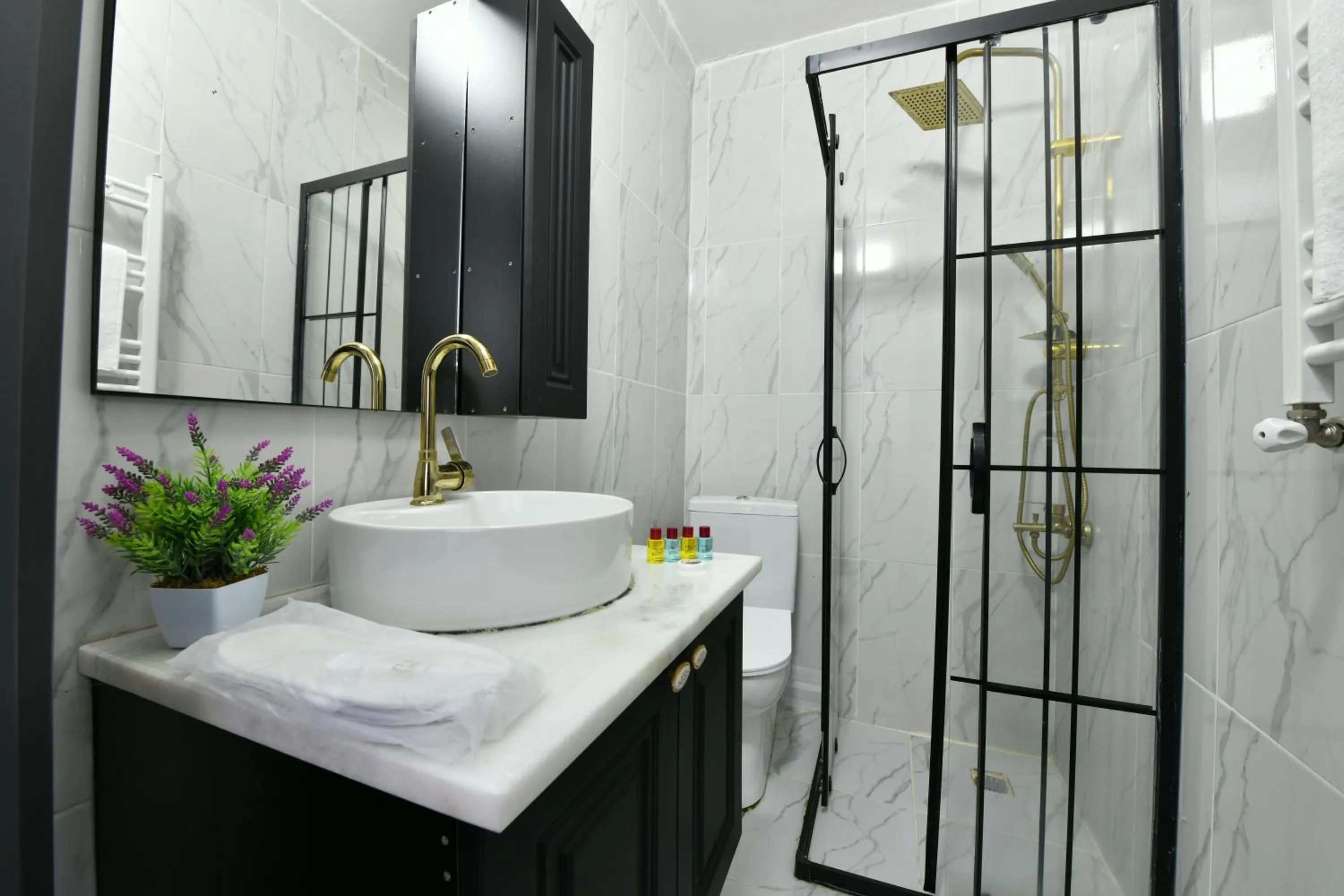 Shower in İstanbul Port Hotel