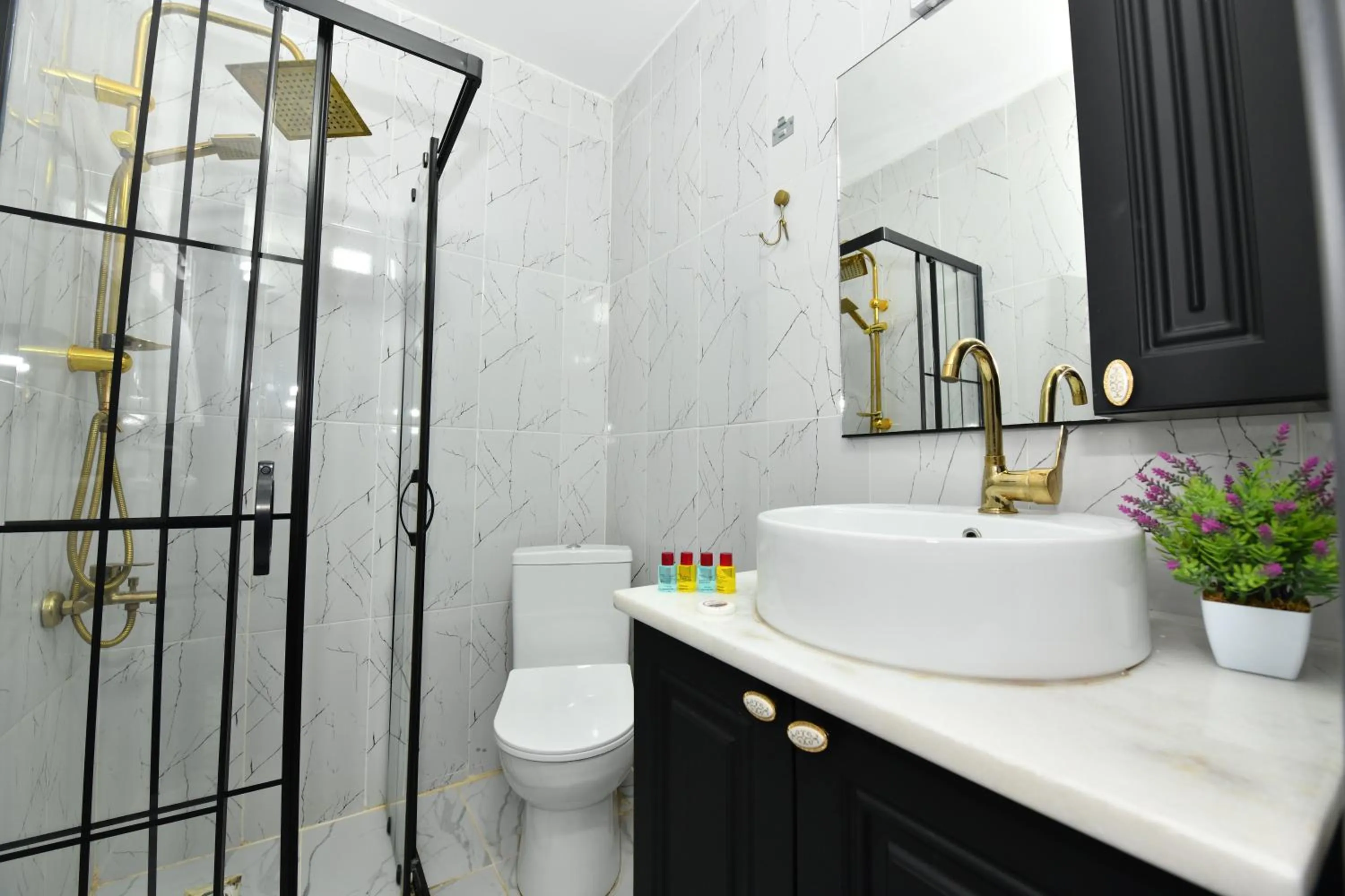 Shower in İstanbul Port Hotel